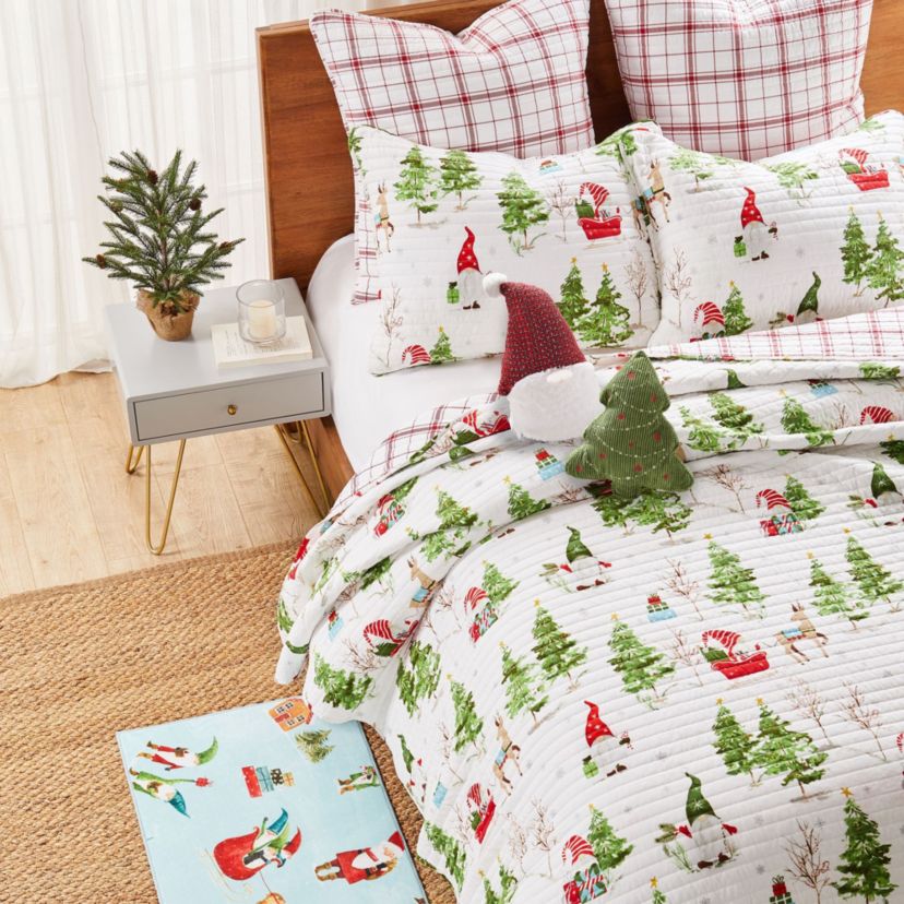 Gnome Forest Euro Sham Set of 2