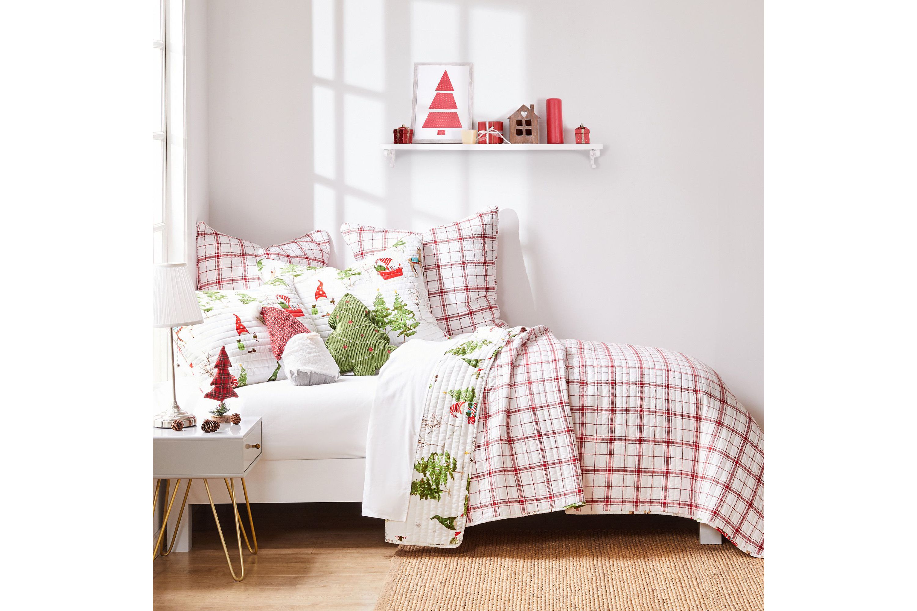 Gnome Forest Euro Sham Set of 2
