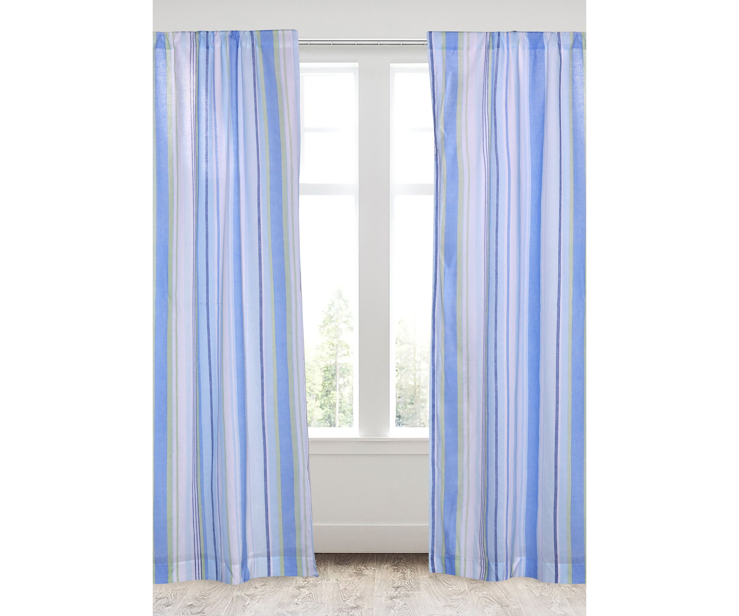 Catalina Fish Drape Panel - Set of 2