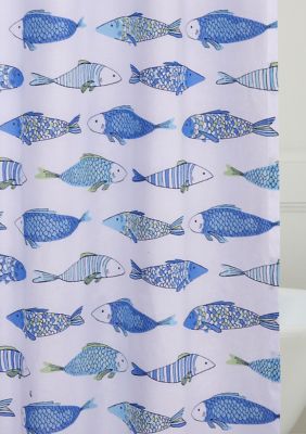 Catalina Fish Shower Curtain