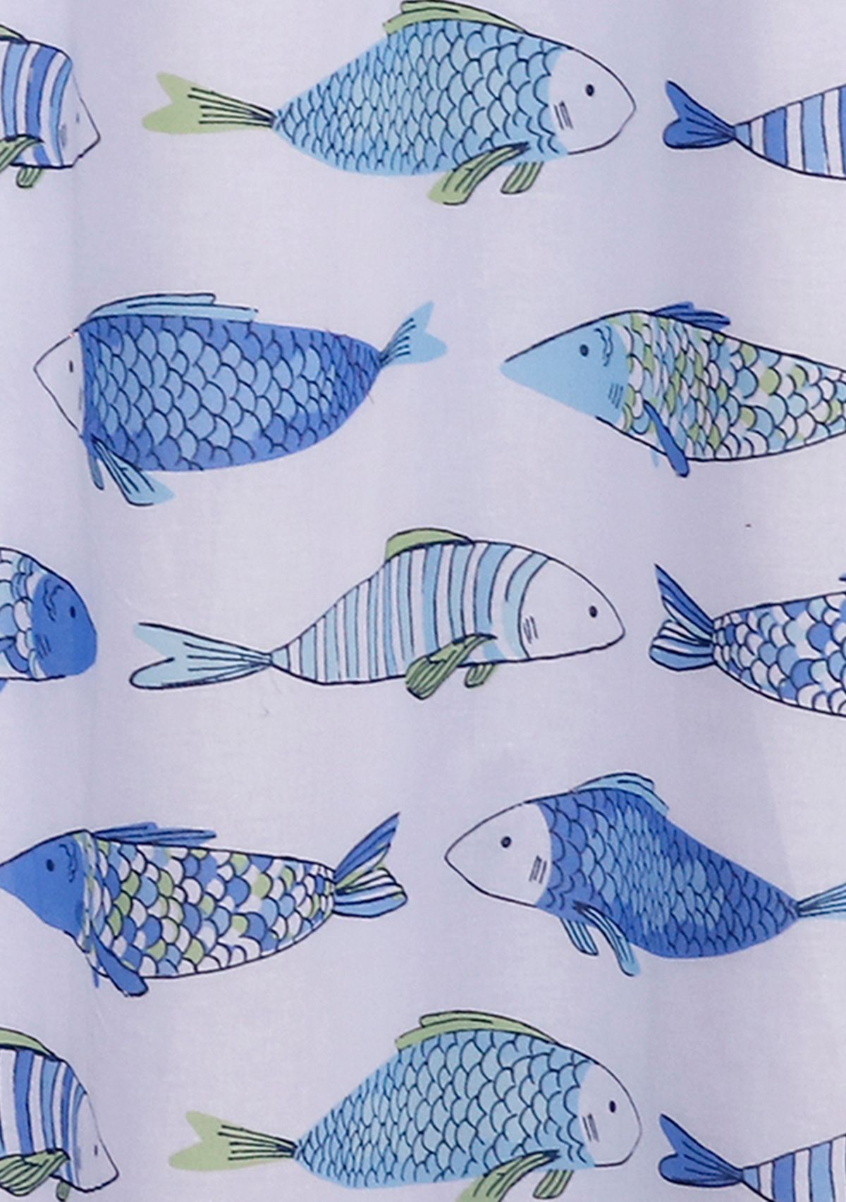 Catalina Fish Shower Curtain
