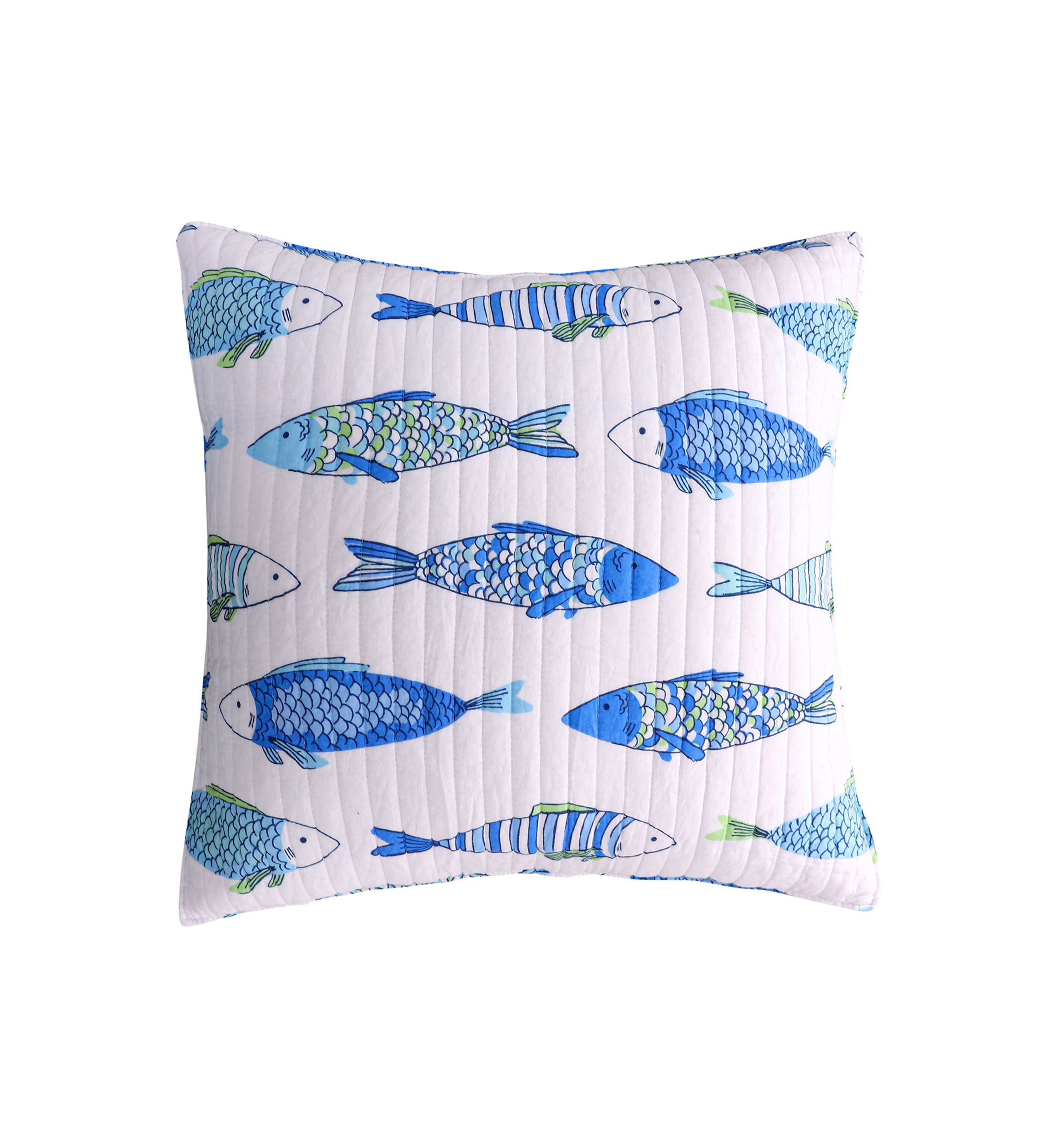 Catalina Fish Euro Sham Set