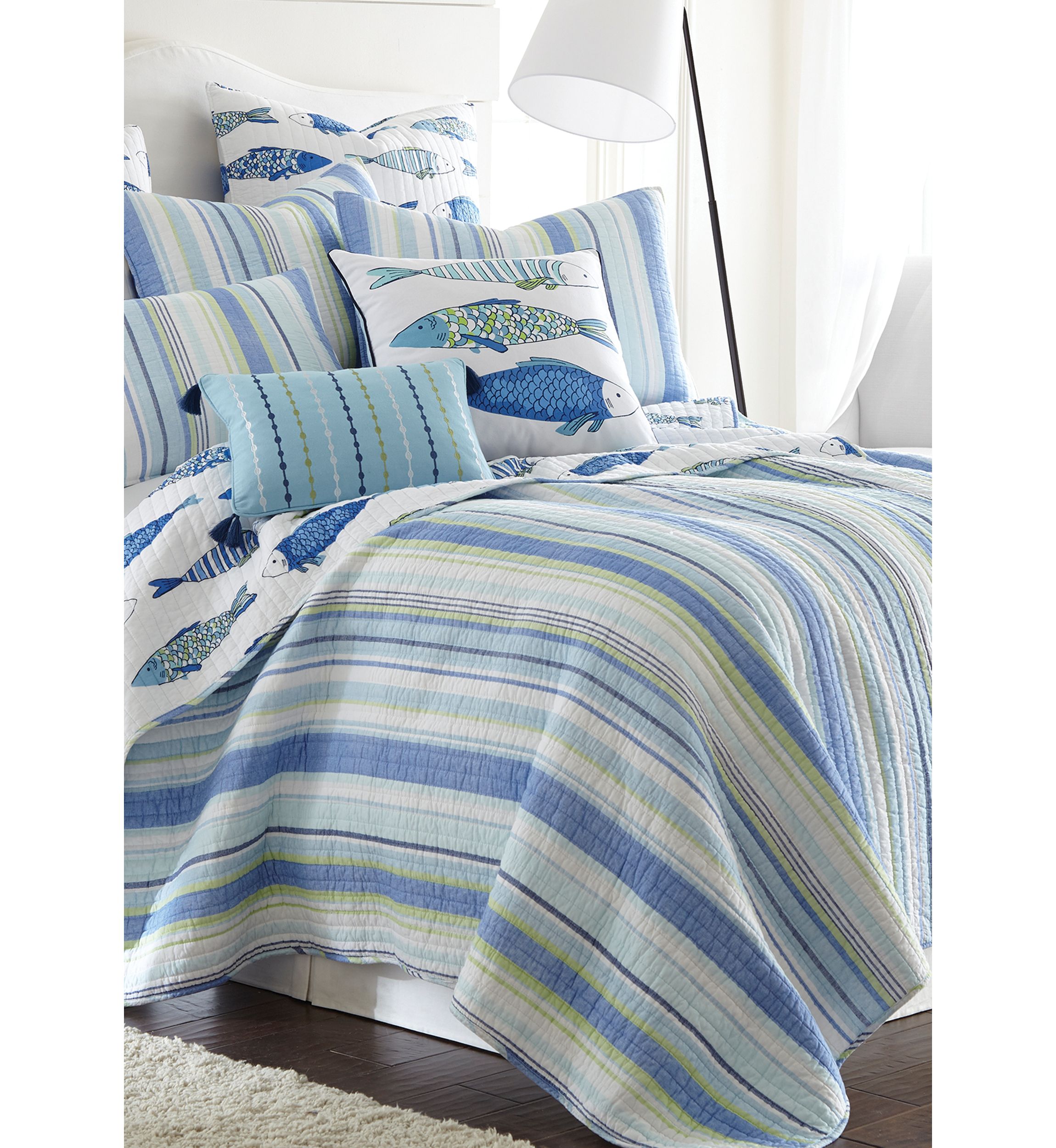 Catalina Fish Euro Sham Set