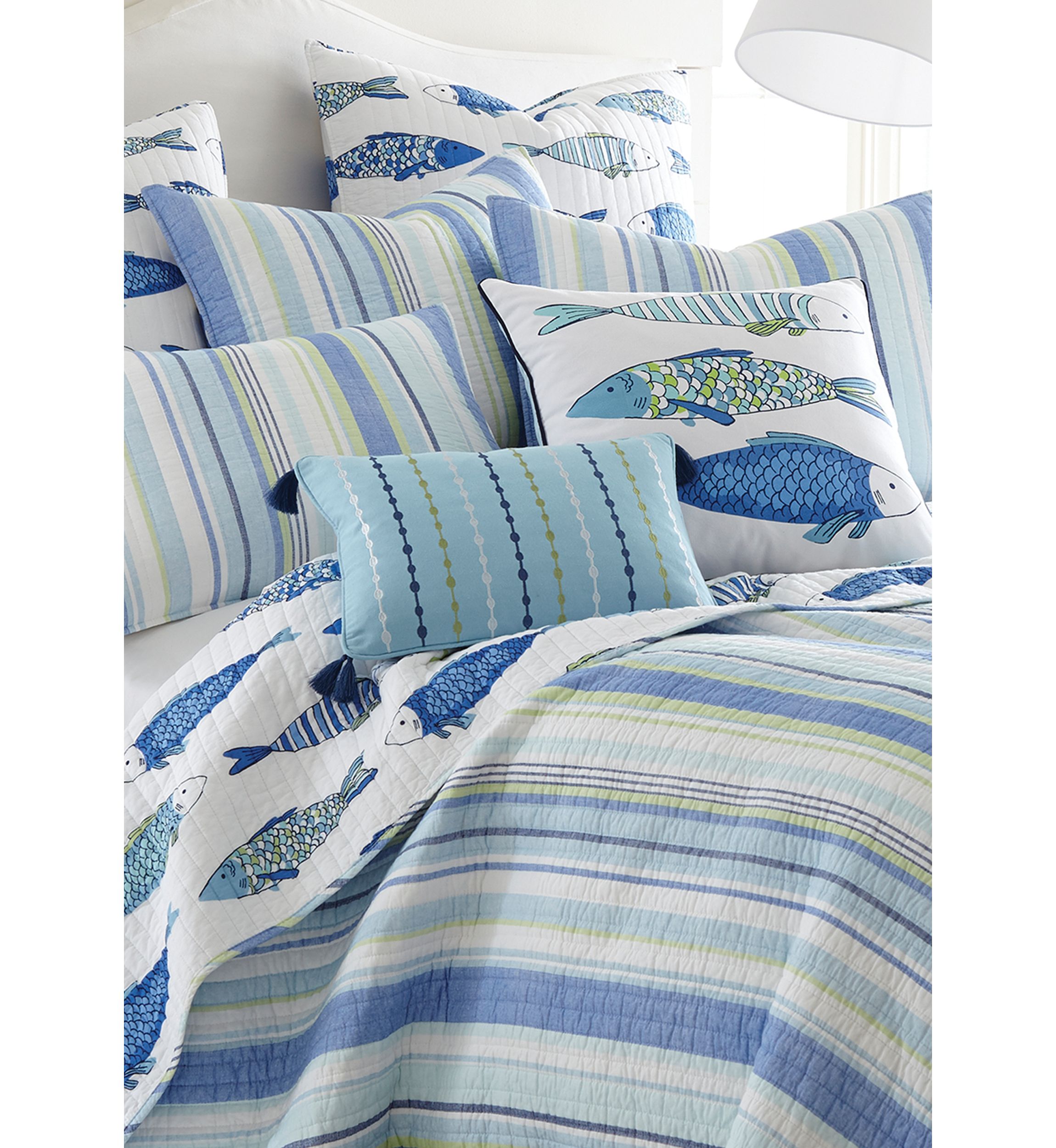 Catalina Fish Euro Sham Set