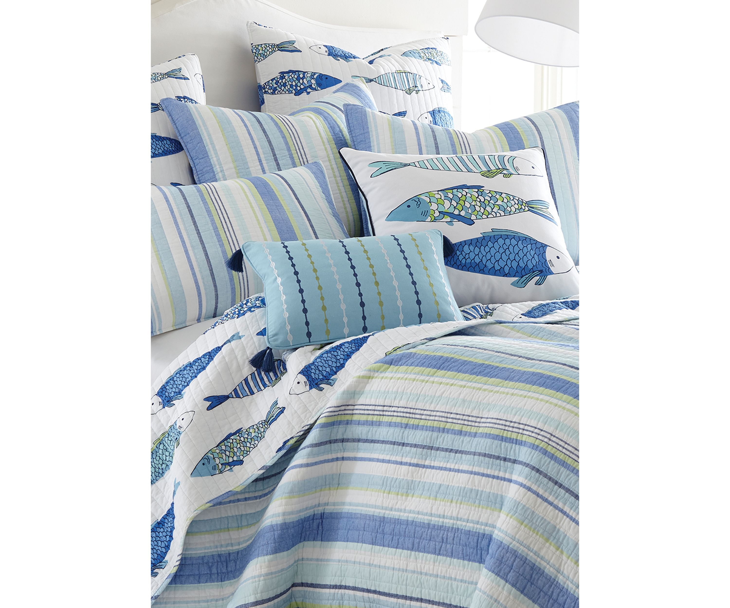 Catalina Fish Euro Sham Set