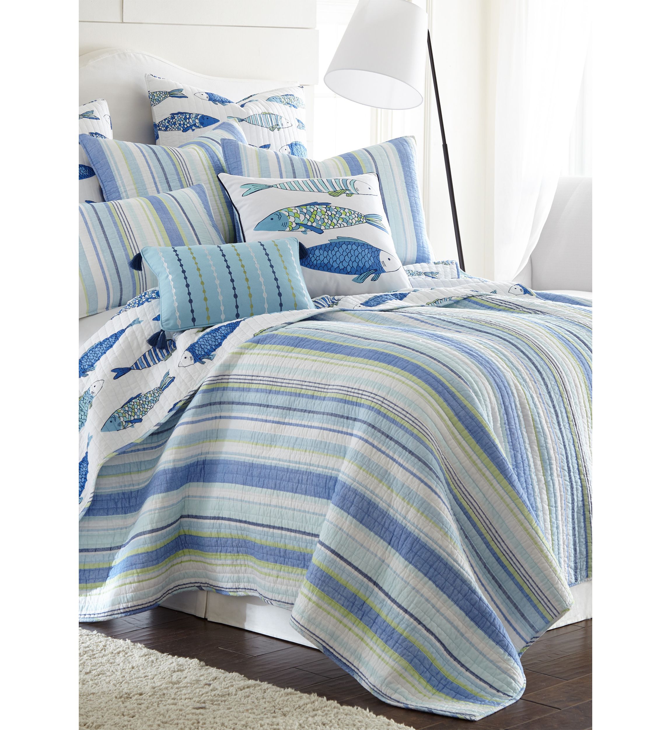 Kochi Fish Quilt Set