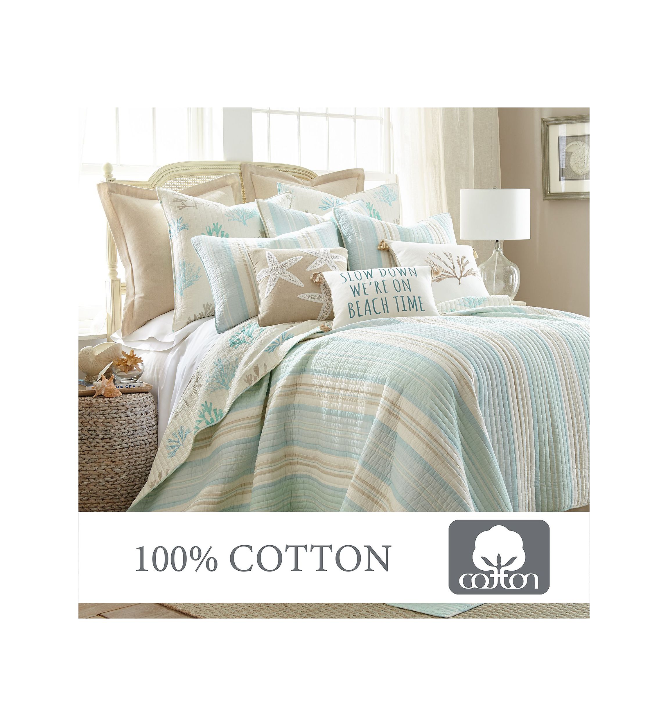 Stone Harbor Full/Queen Quilt Set
