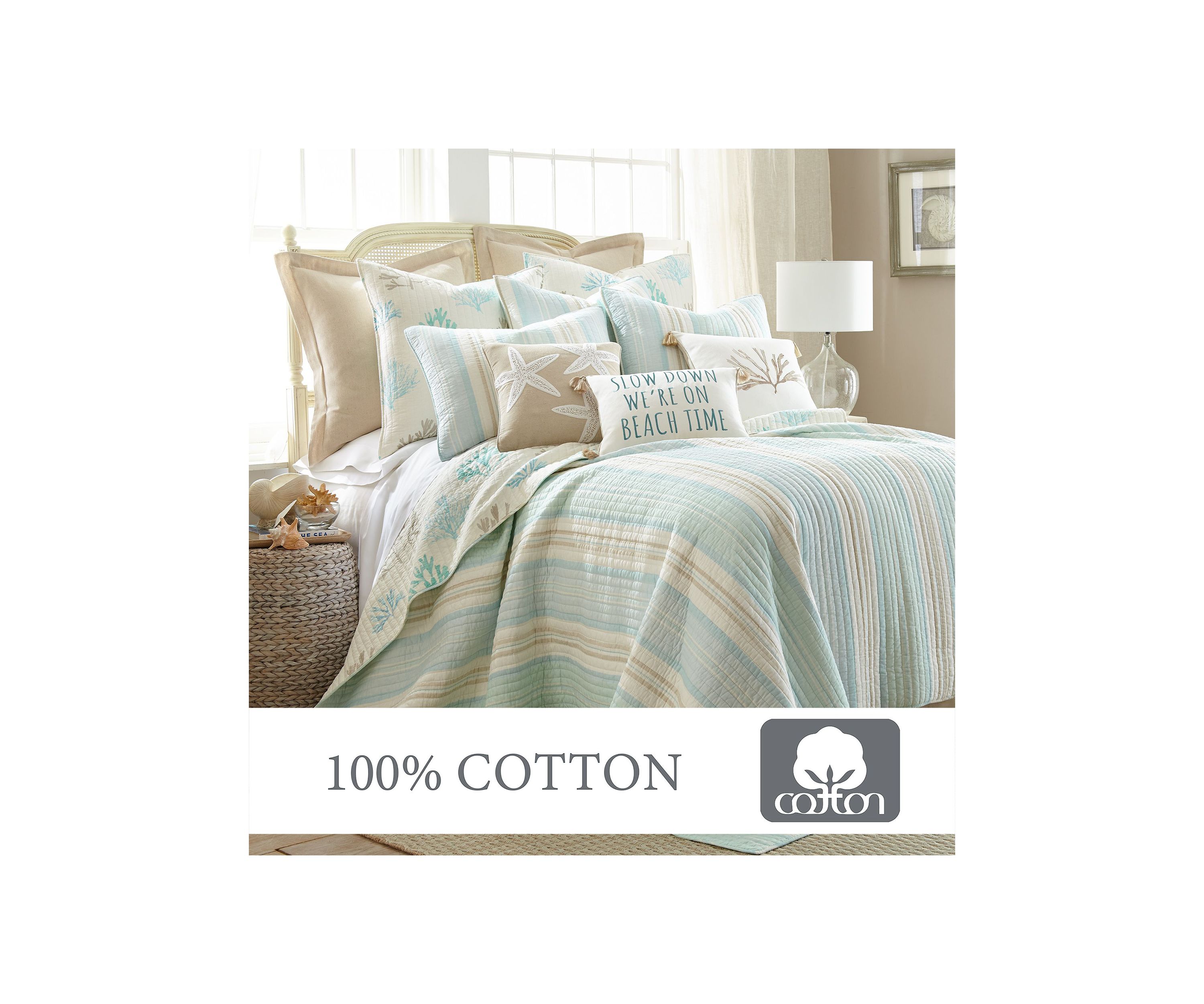 Stone Harbor Full/Queen Quilt Set