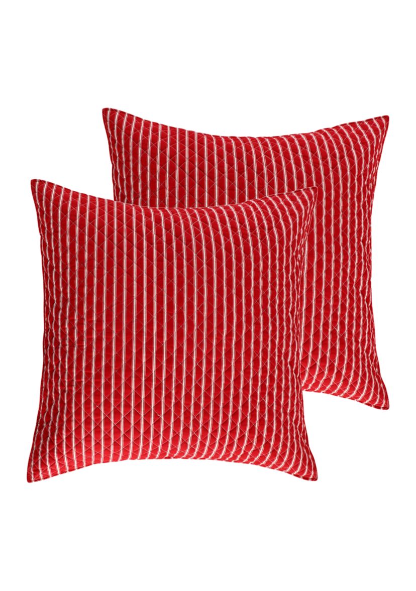 Santa Claus Lane Euro Sham - Set of 2