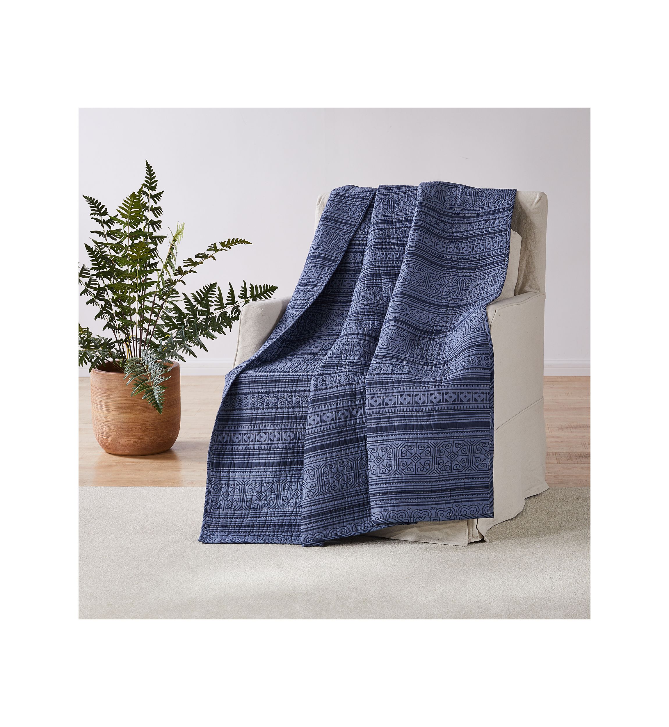 Tolteca Quilted Throw