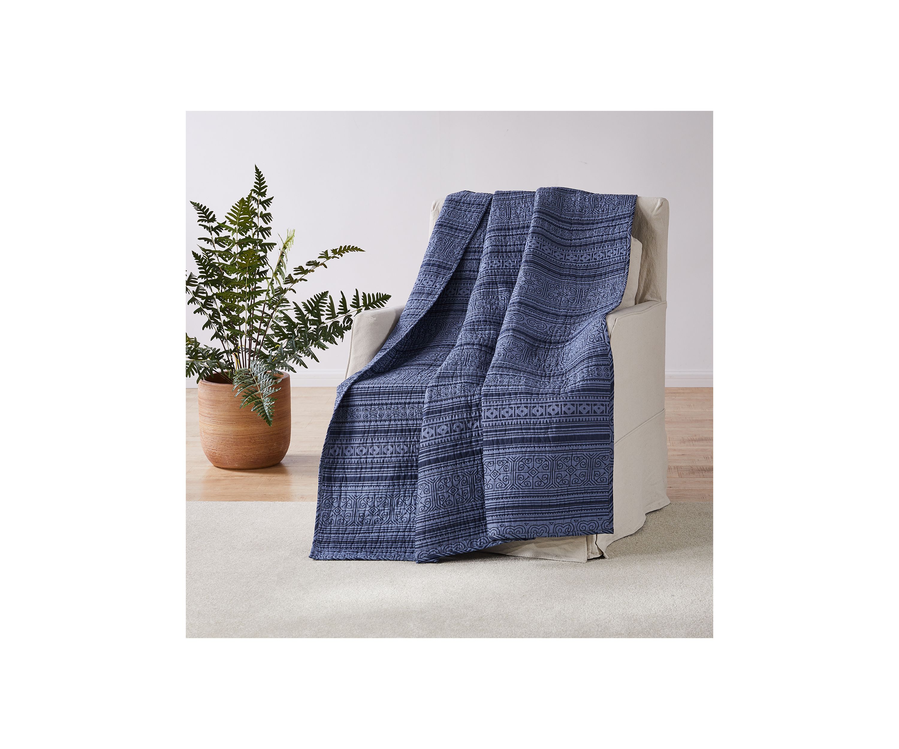 Tolteca Quilted Throw