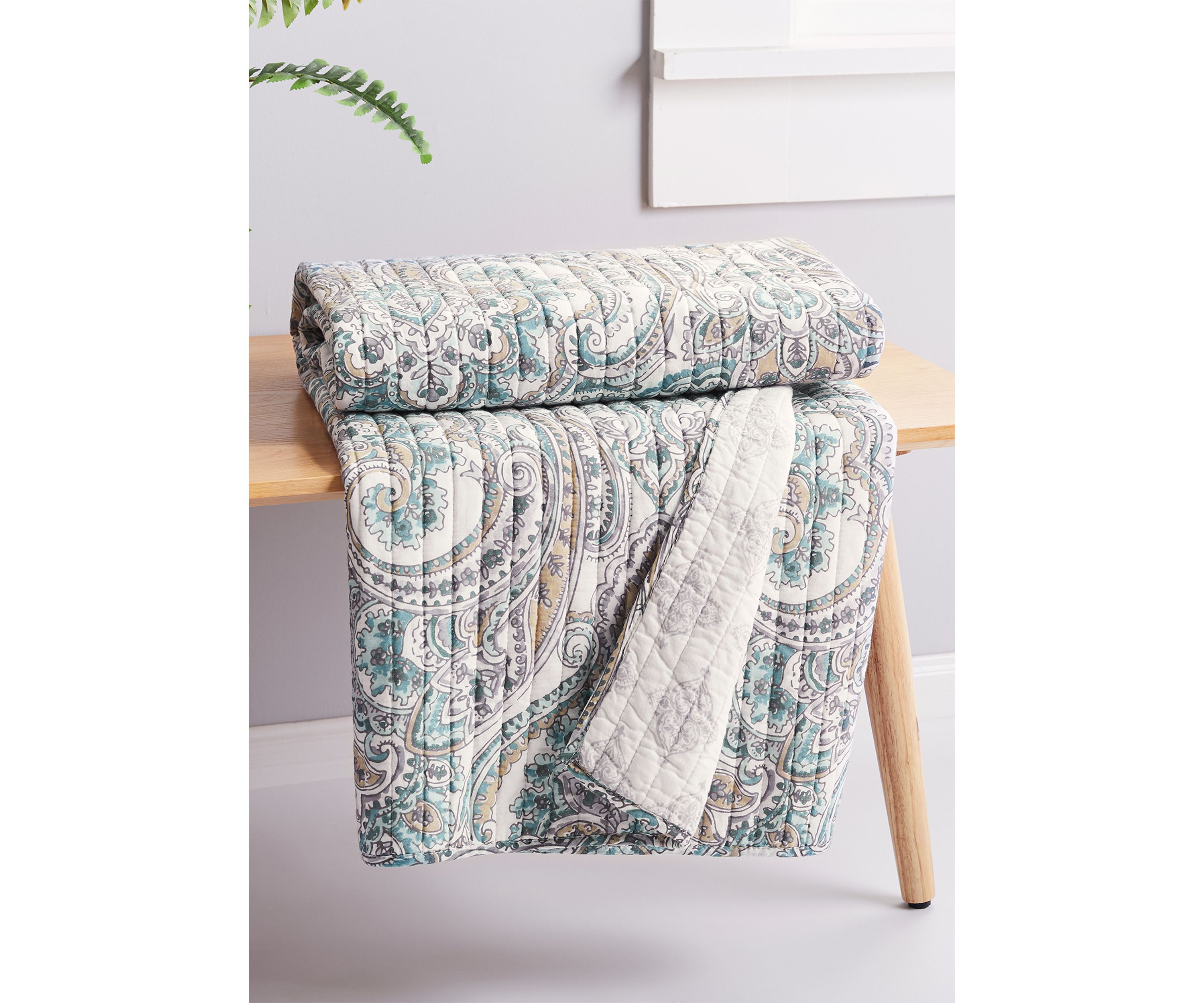 Rome Quilted Throw