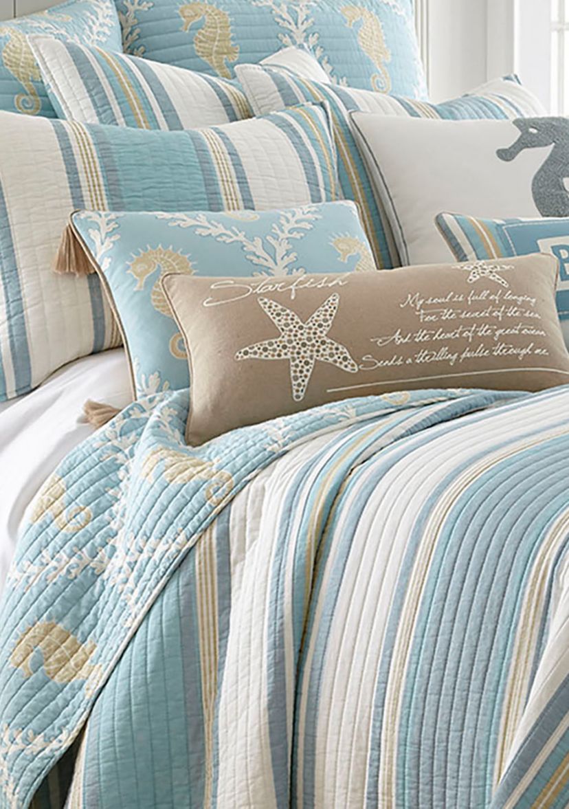 Kailua Starfish Script Pillow