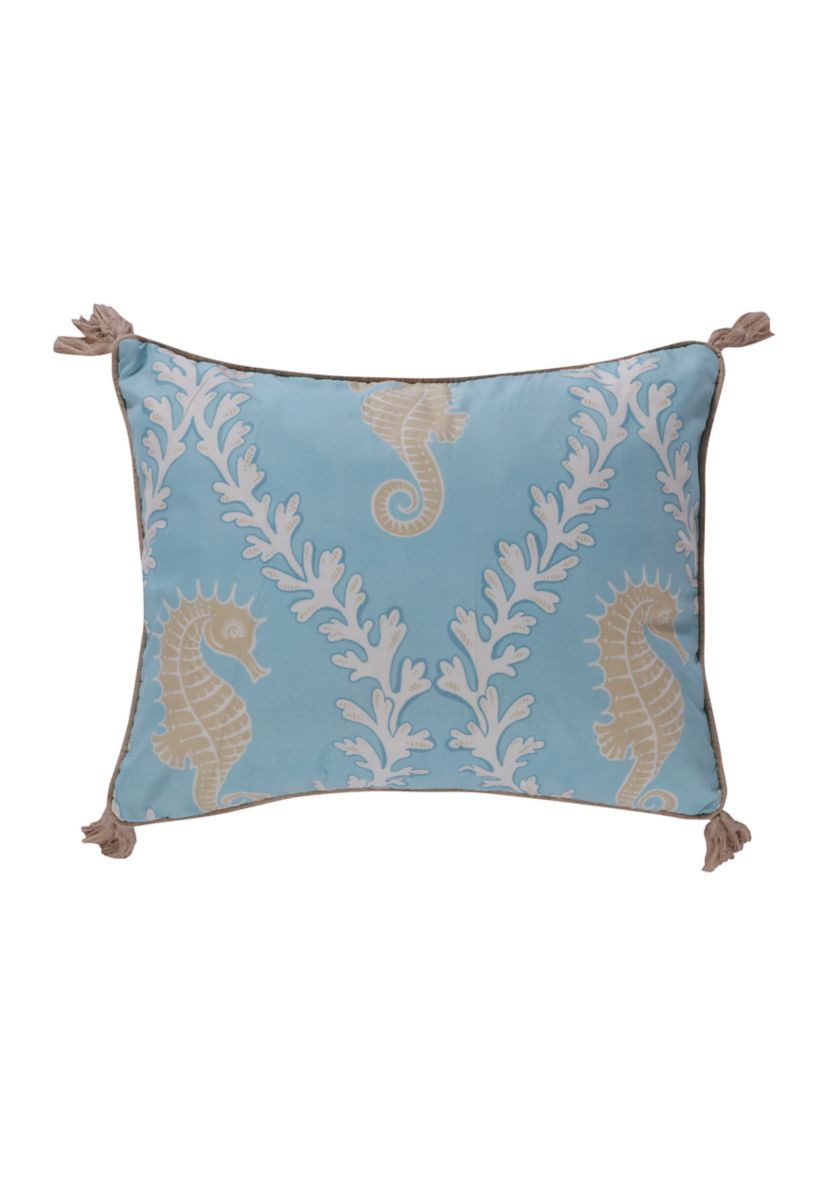 Kailua Quilted Tassel Pillow