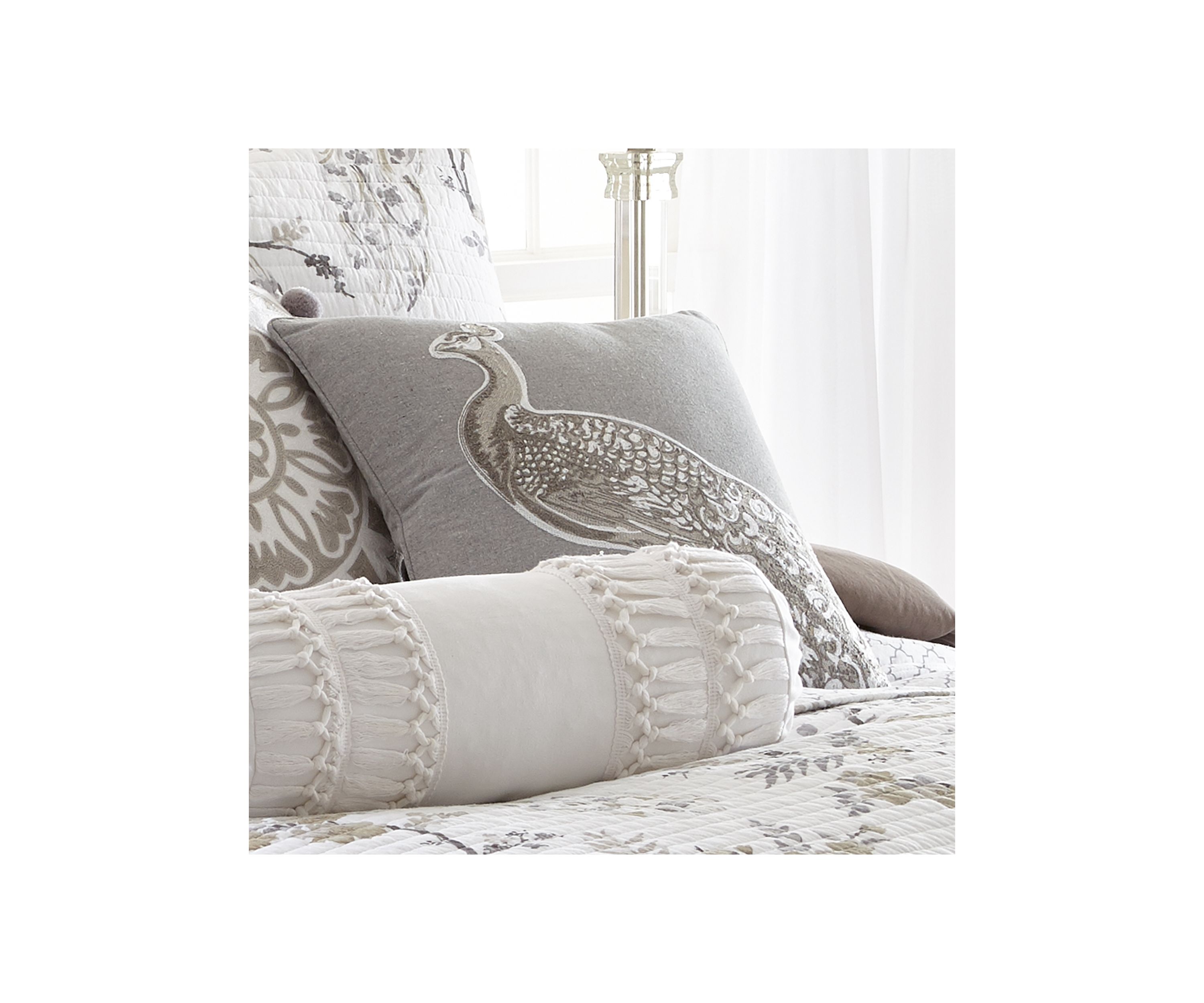 Pisa Peacock Pillow