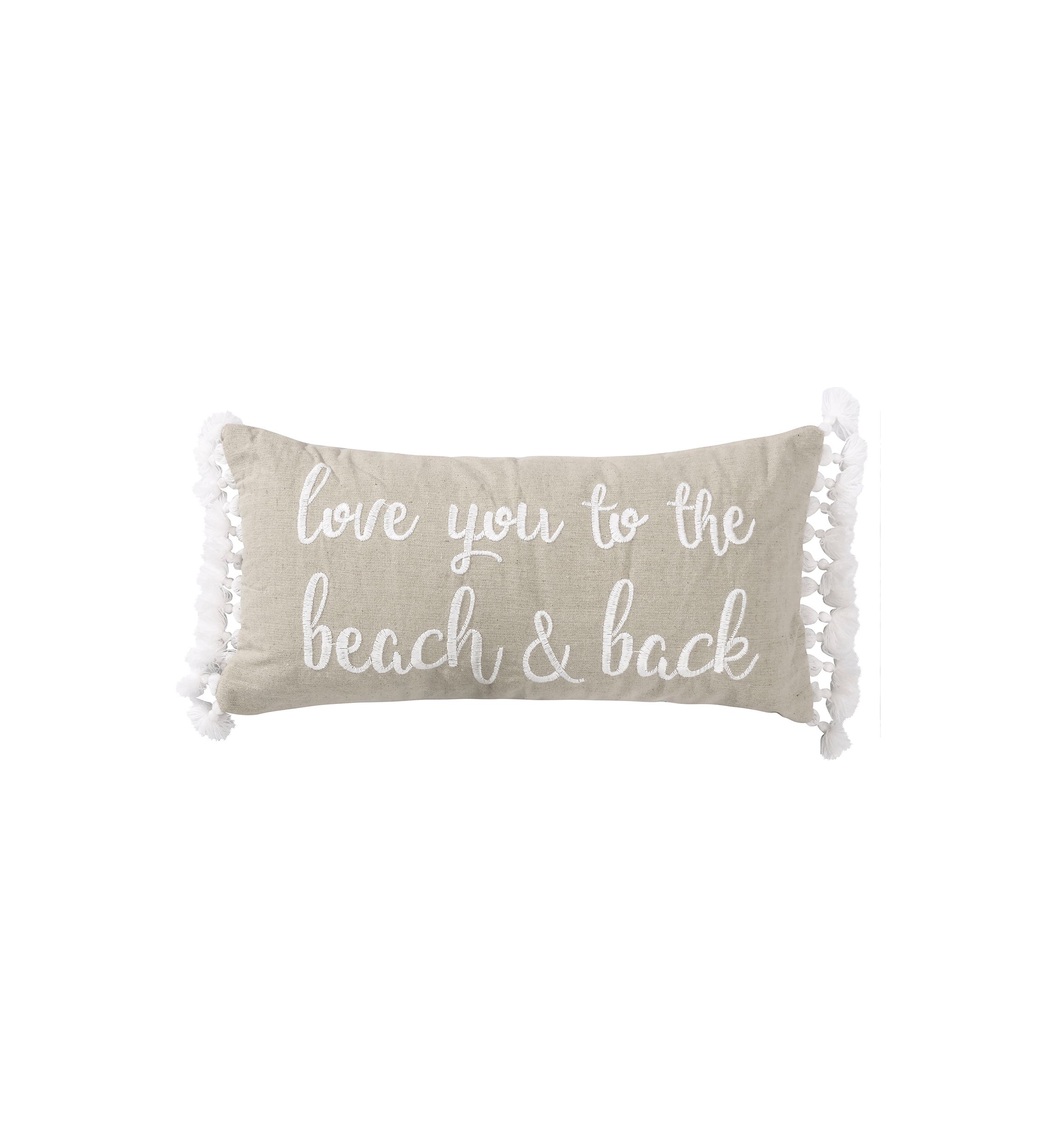Beacon Beach and Back Pillow