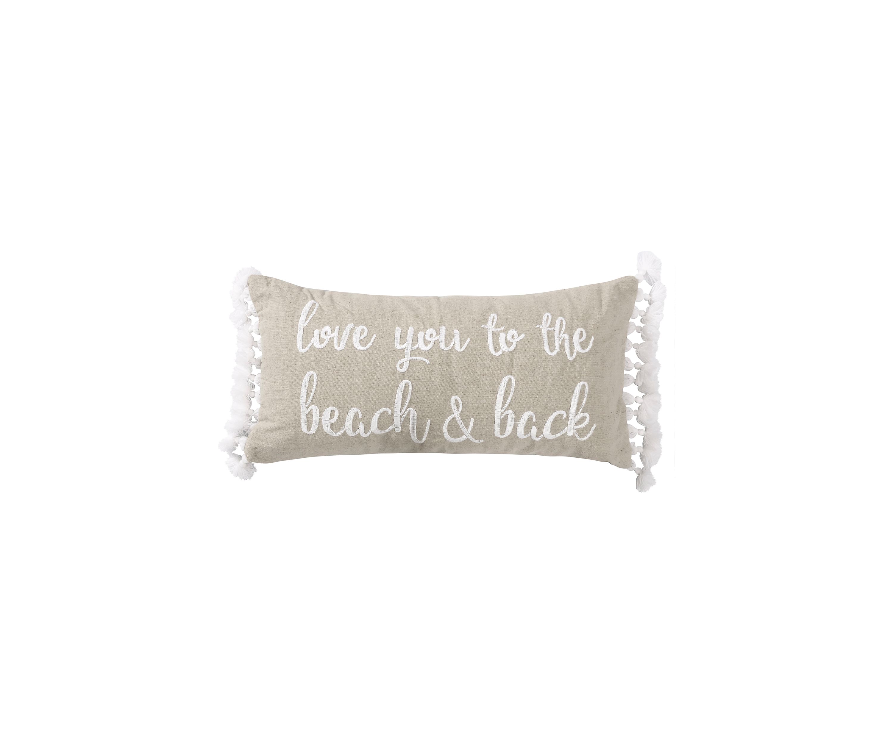 Beacon Beach and Back Pillow
