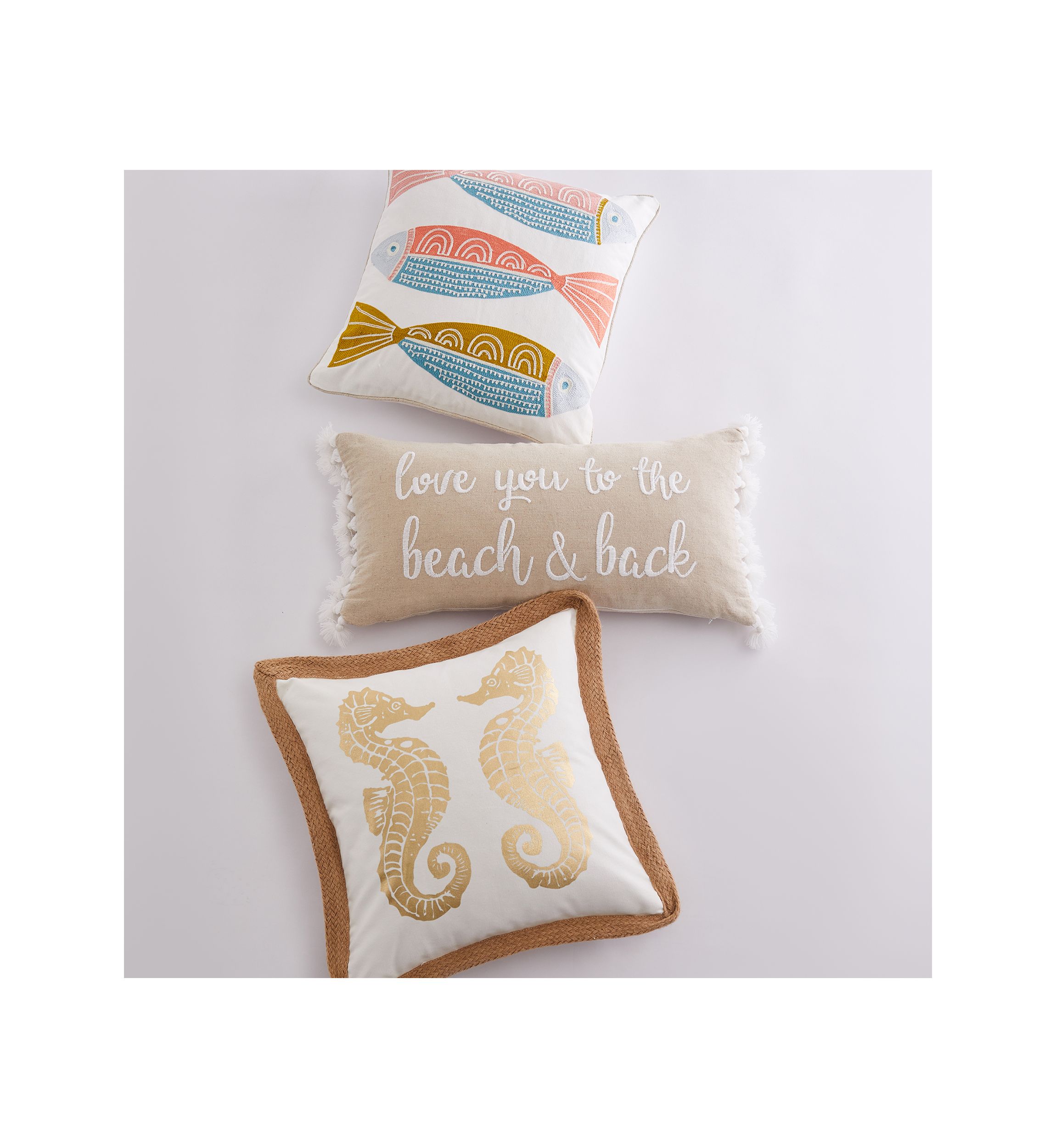 Beacon Beach and Back Pillow