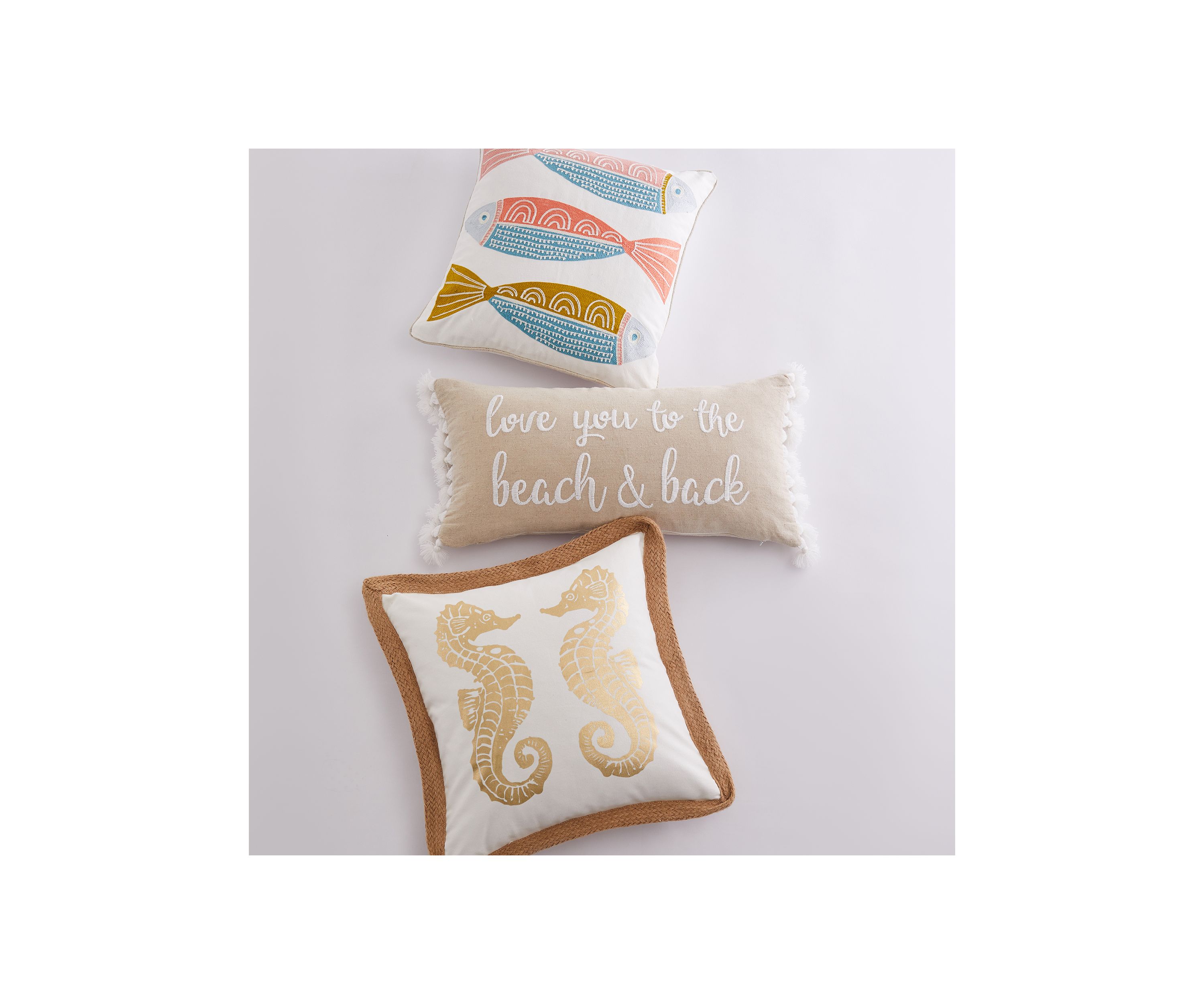 Beacon Beach and Back Pillow