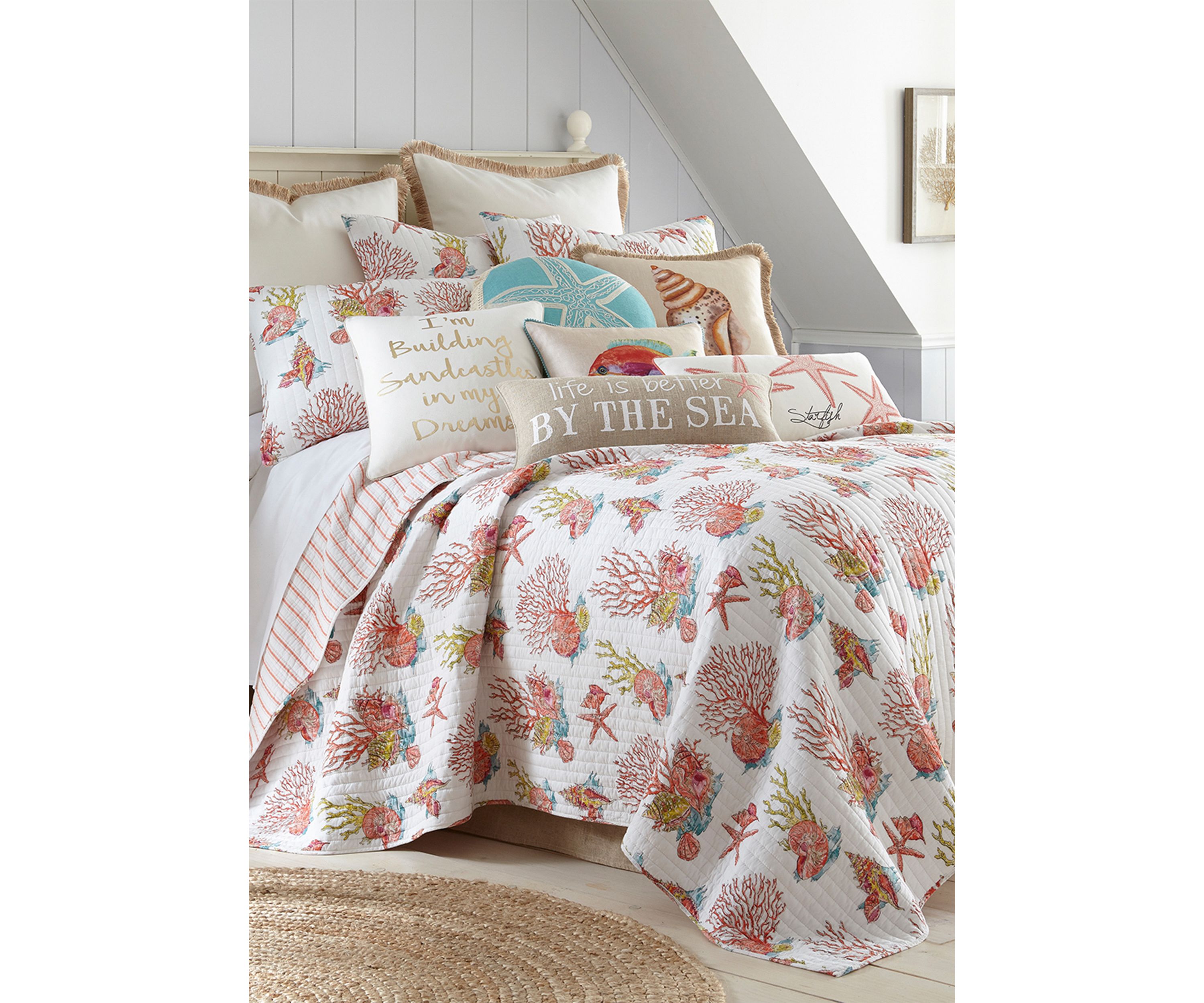 Beacon Beach and Back Pillow