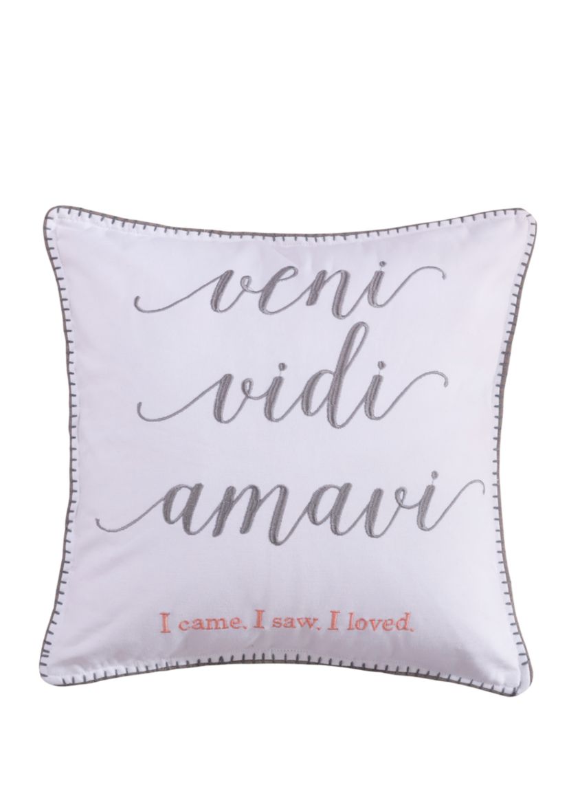 Darcy Veni Vidi Pillow