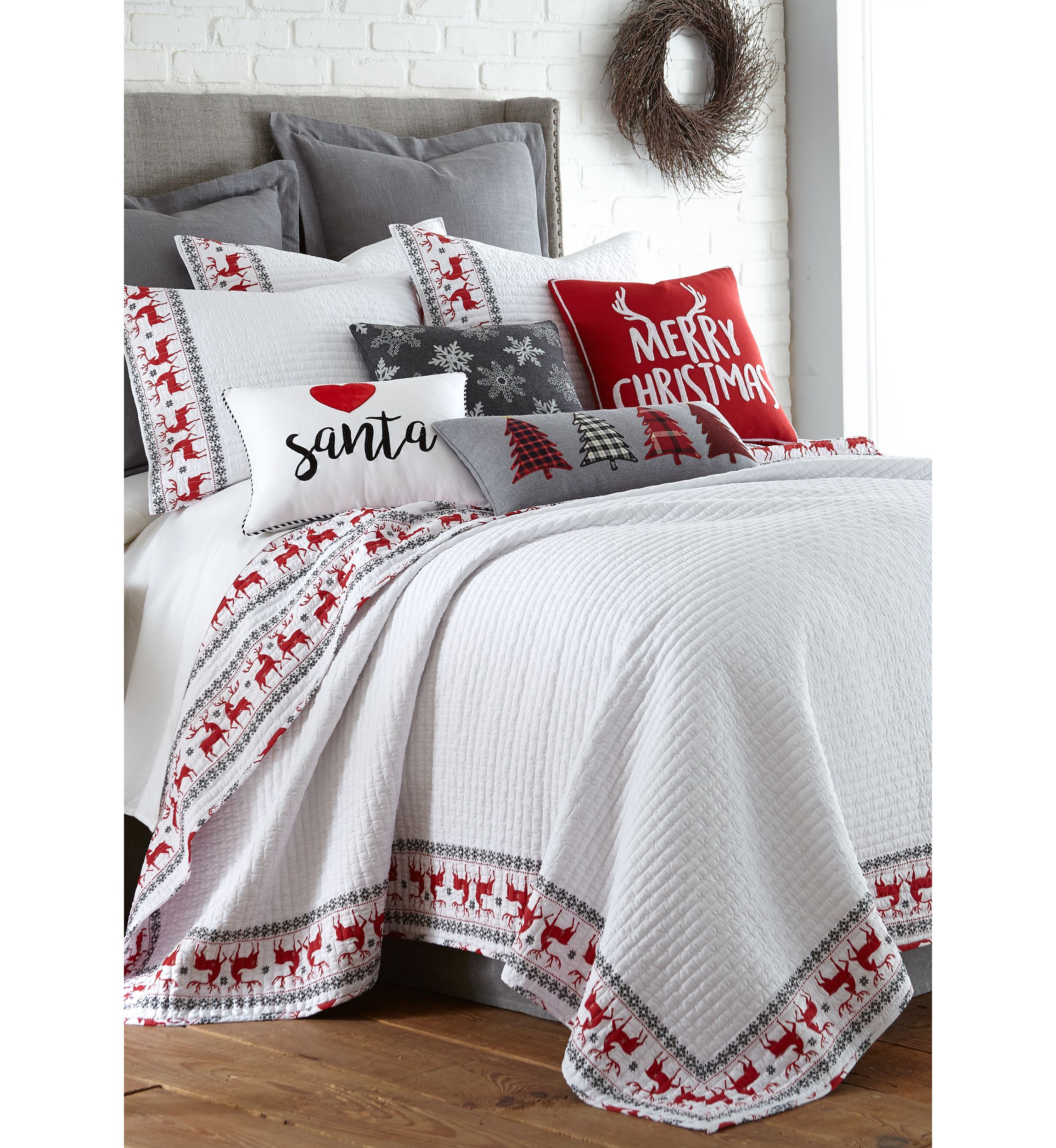 Rudolph Trees Pillow