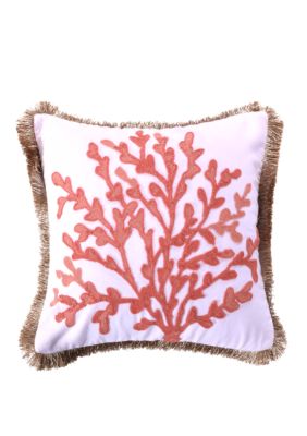 Levtex Home Cape Barren Coral Pillow Belk