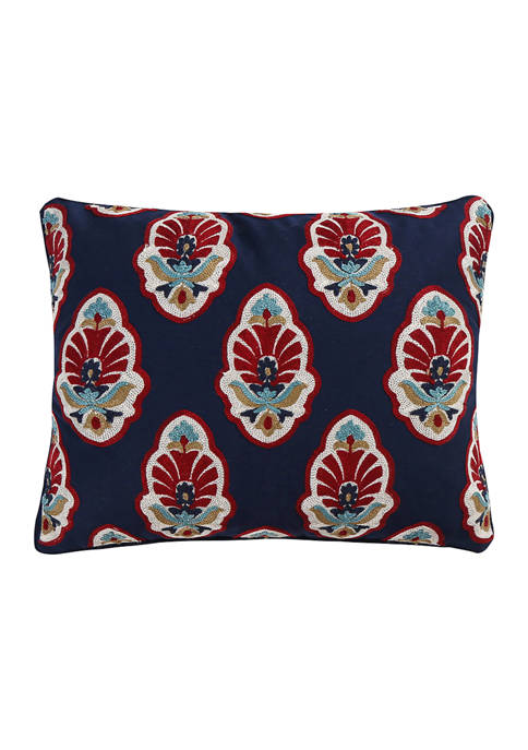Levtex Moreno Embroidered Pillow