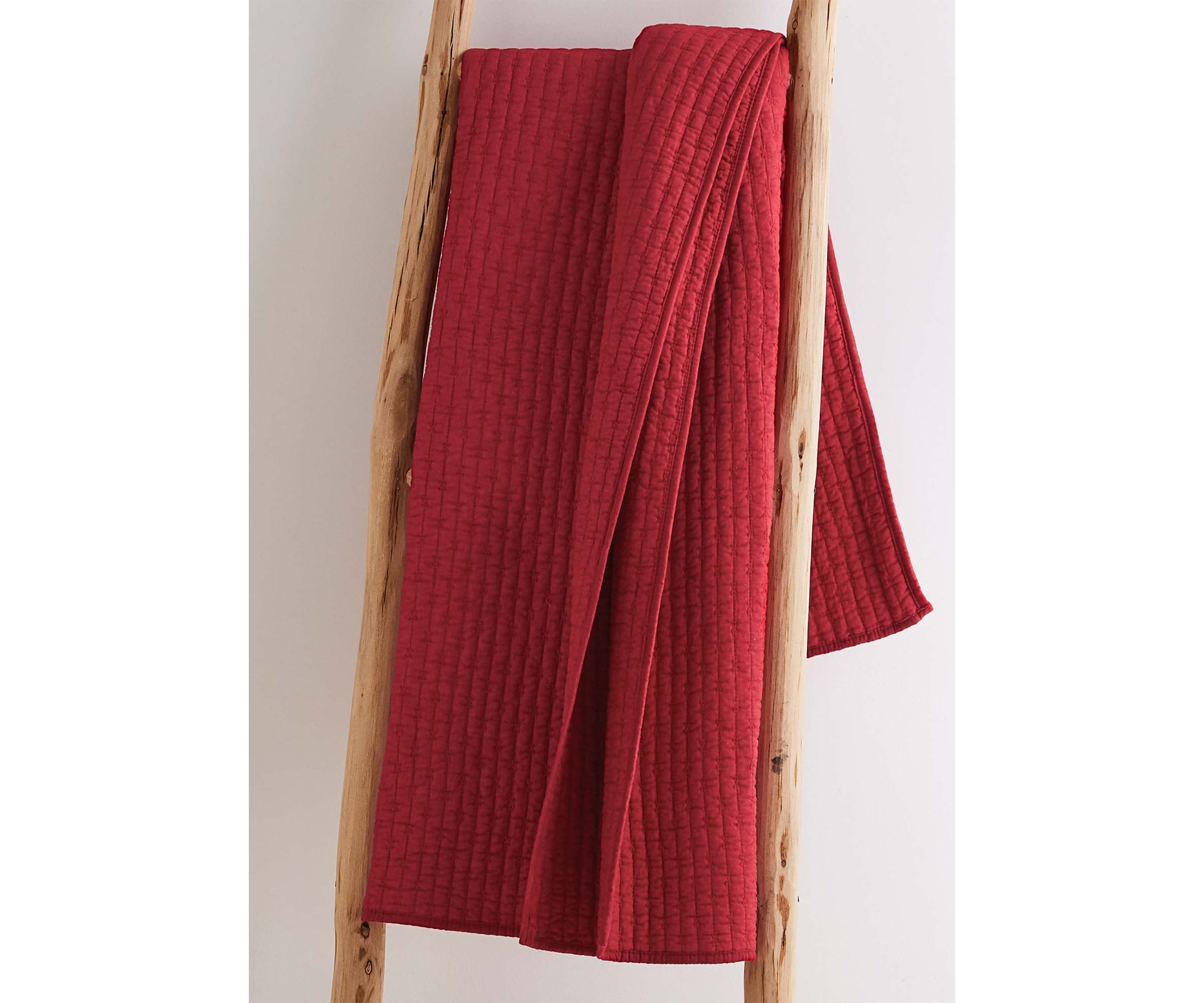 Cross Stitch Quilted Throw