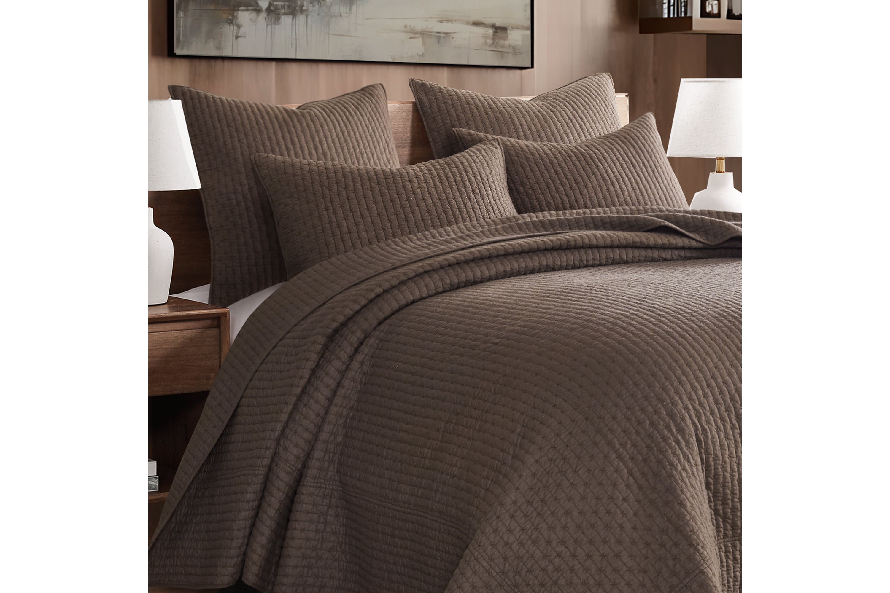 Cross Stitch Euro Sham Set of 2