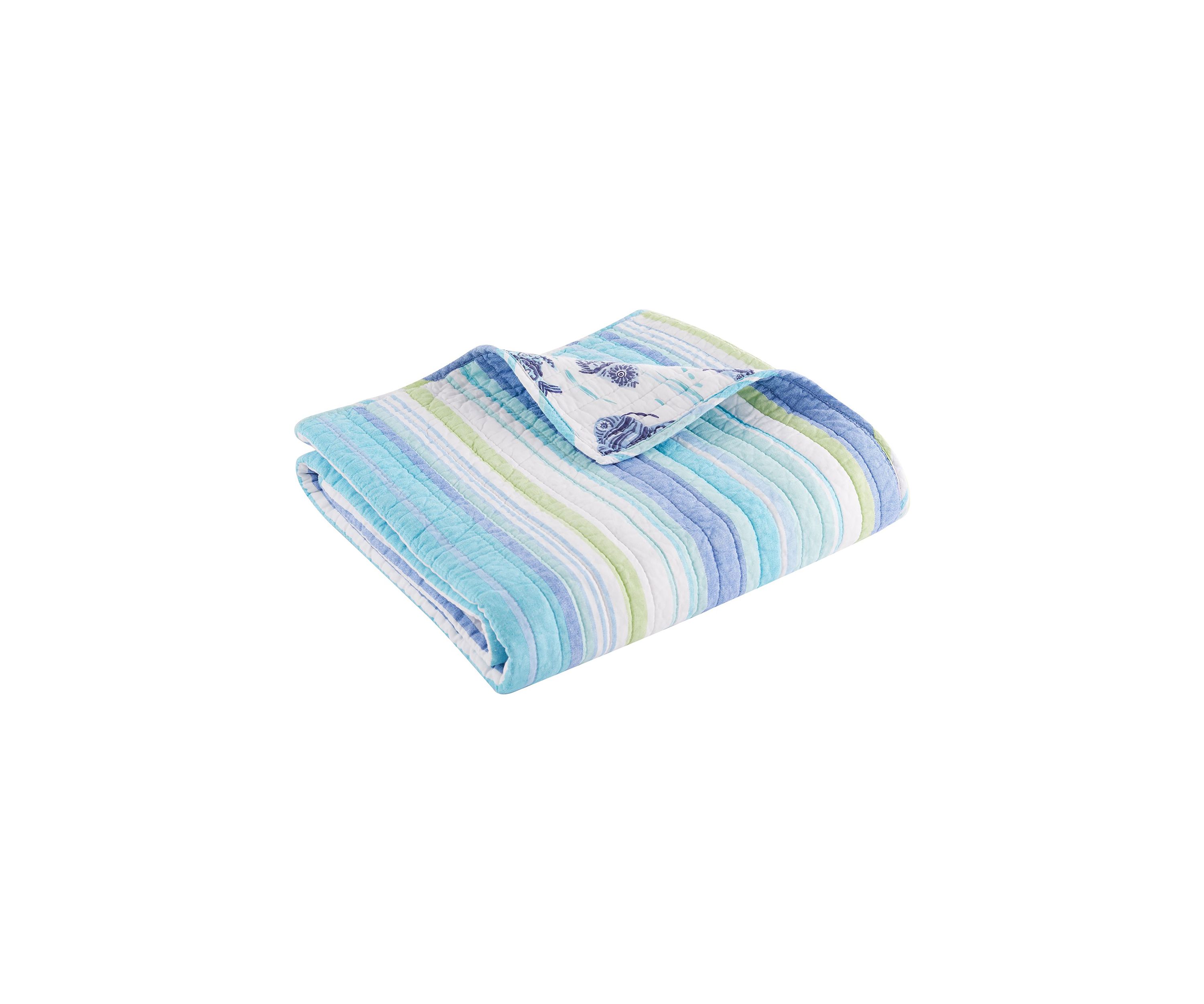 Laida Beach Quilted Throw