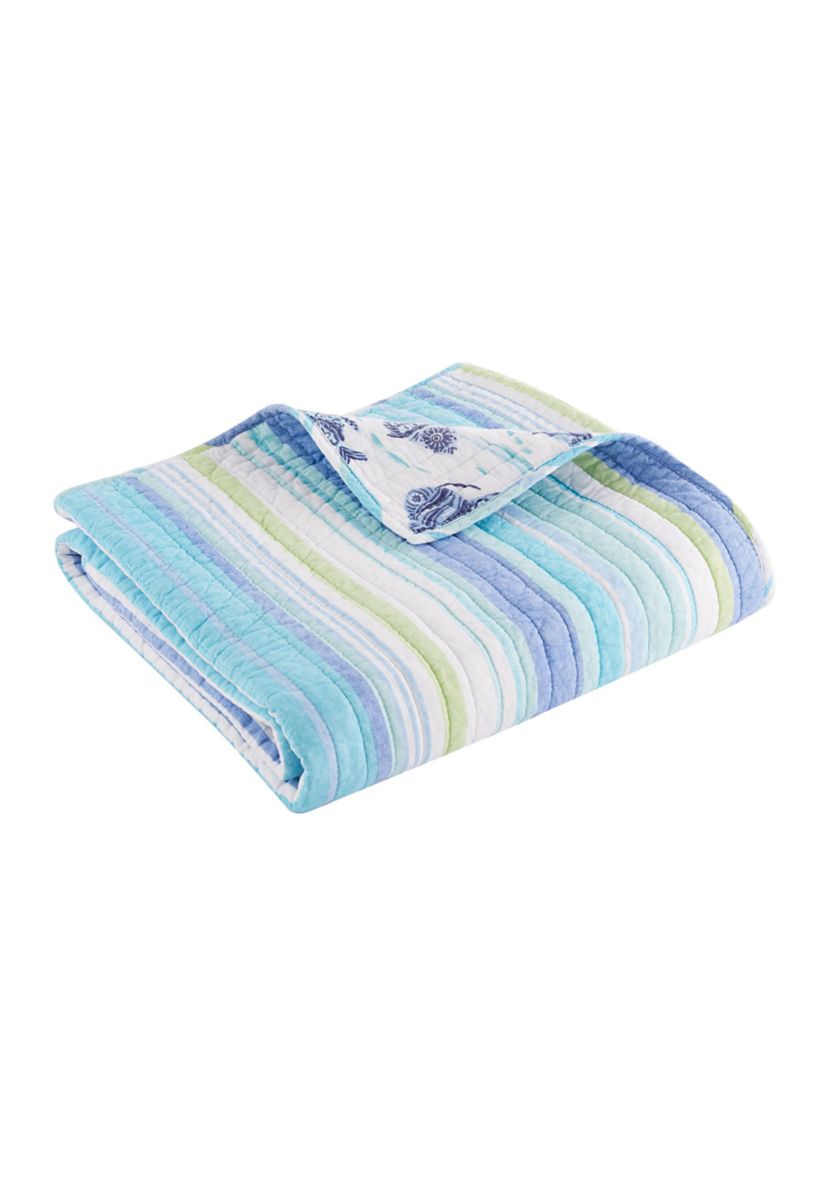 Laida Beach Quilted Throw