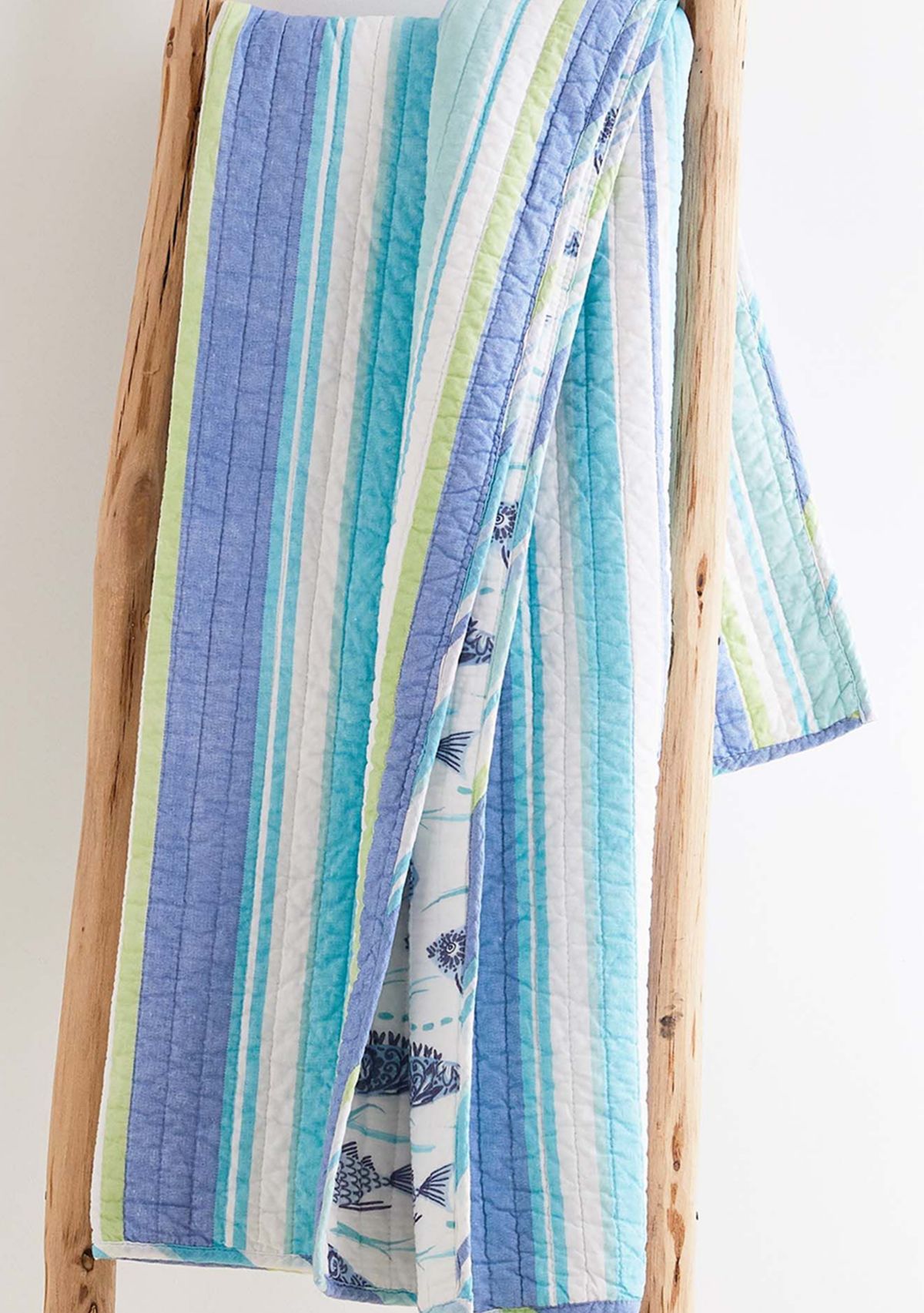 Laida Beach Quilted Throw