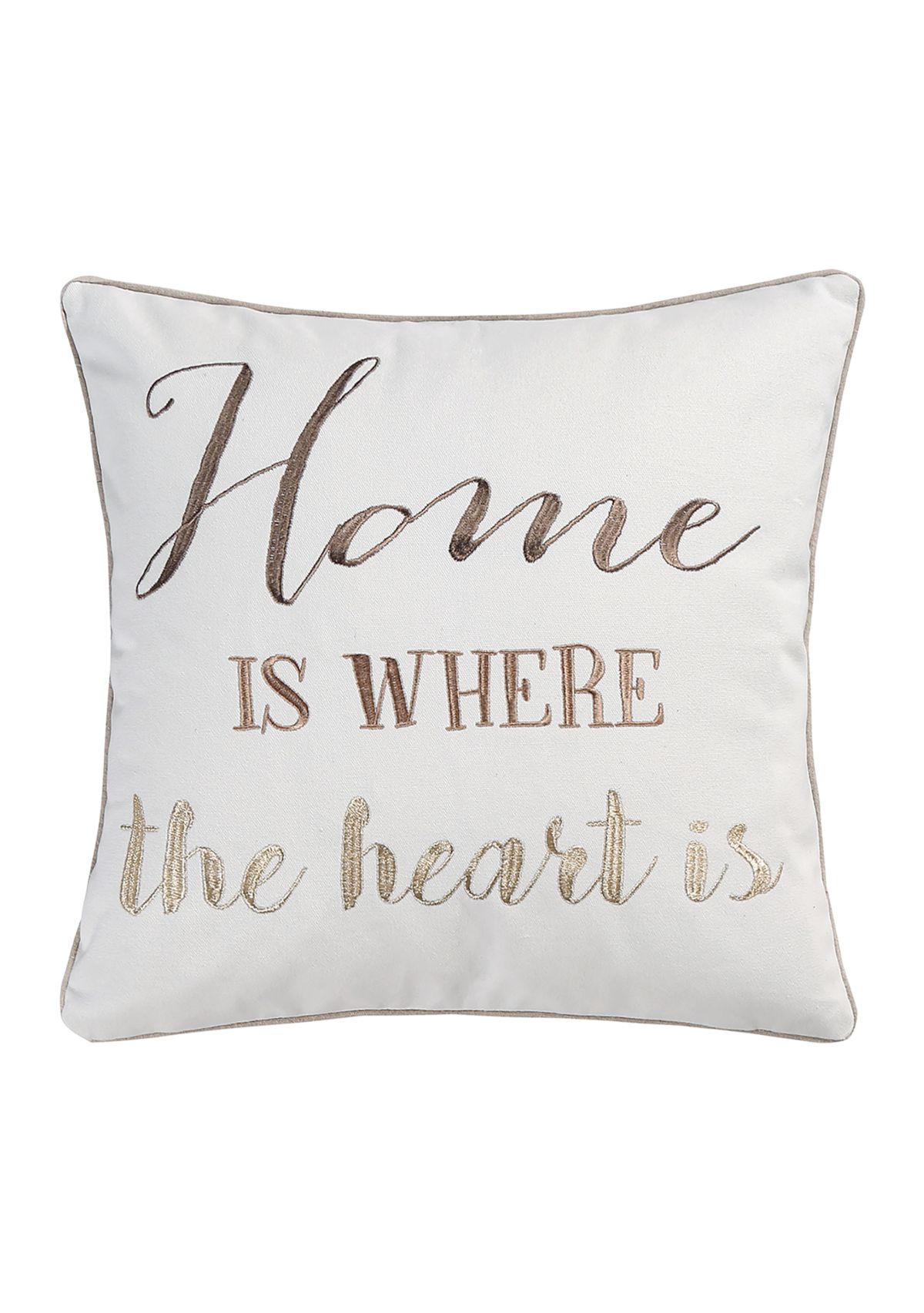  Angelina Linen Home Heart Tassel Pillow