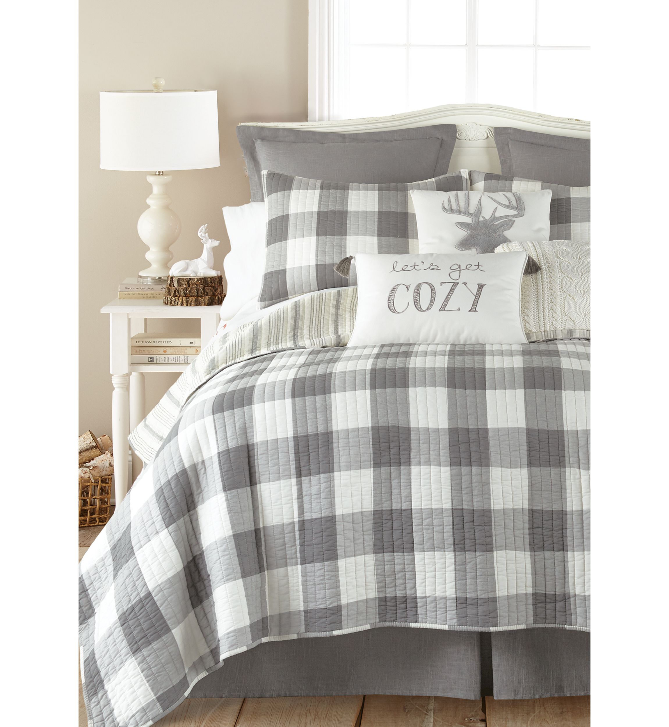 Camden Lets Get Cozy Tassel Pillow