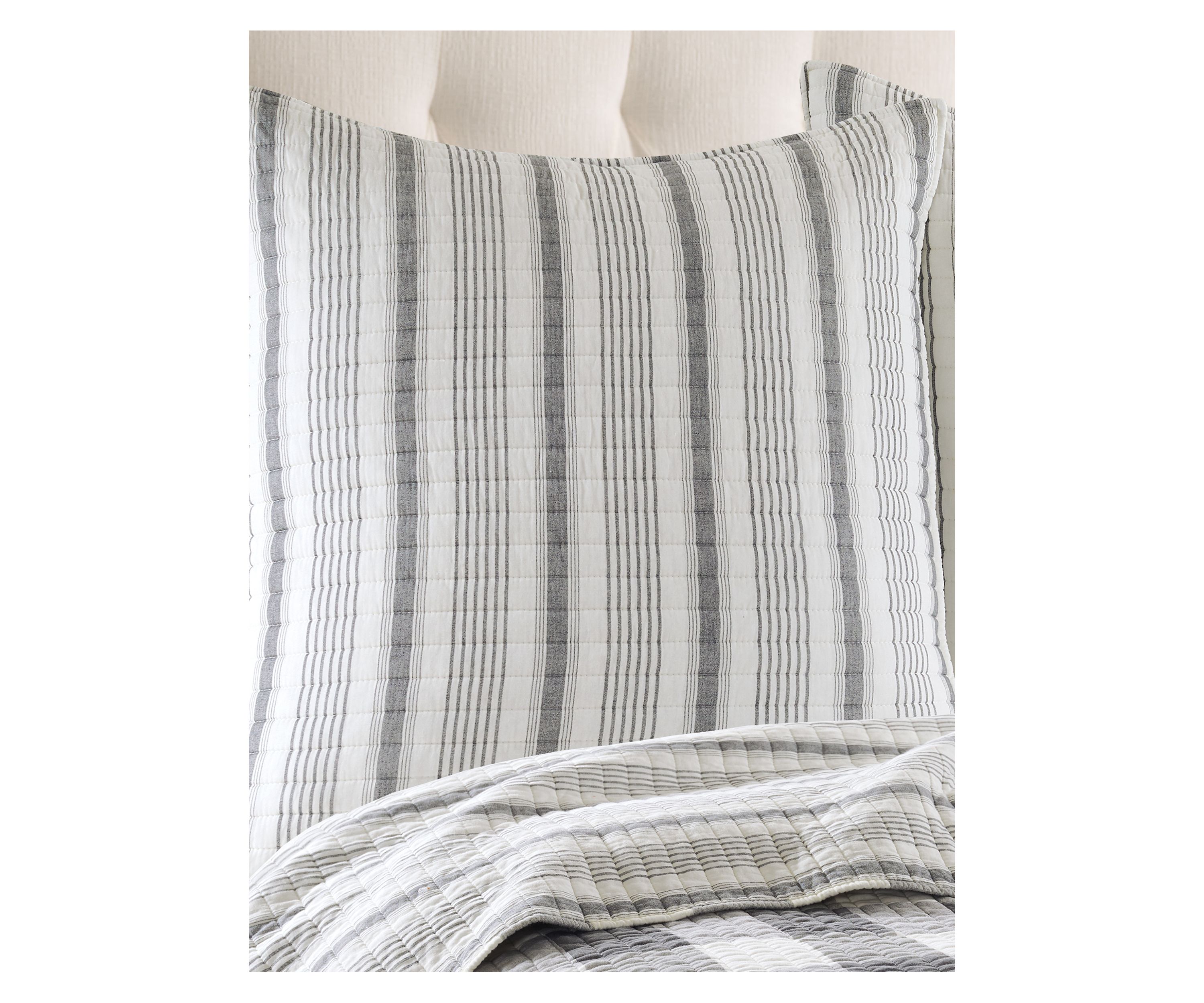 Camden Grey Euro Sham Set of 2
