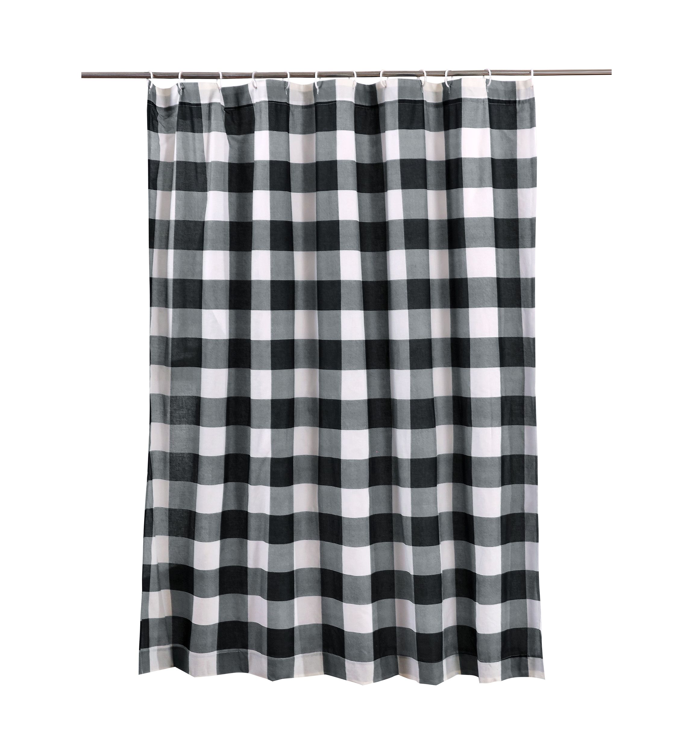 Camden Black Shower Curtain