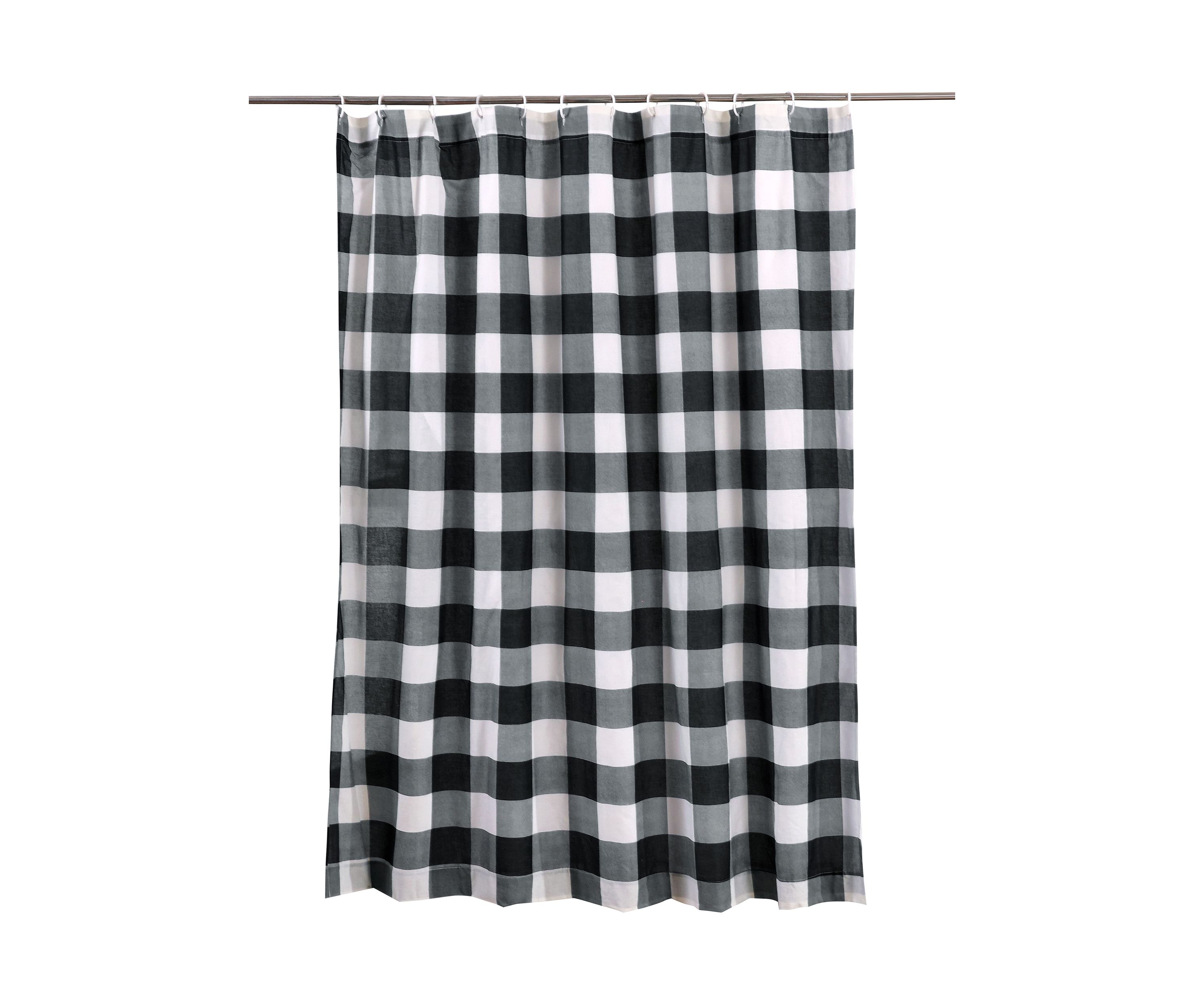 Camden Black Shower Curtain