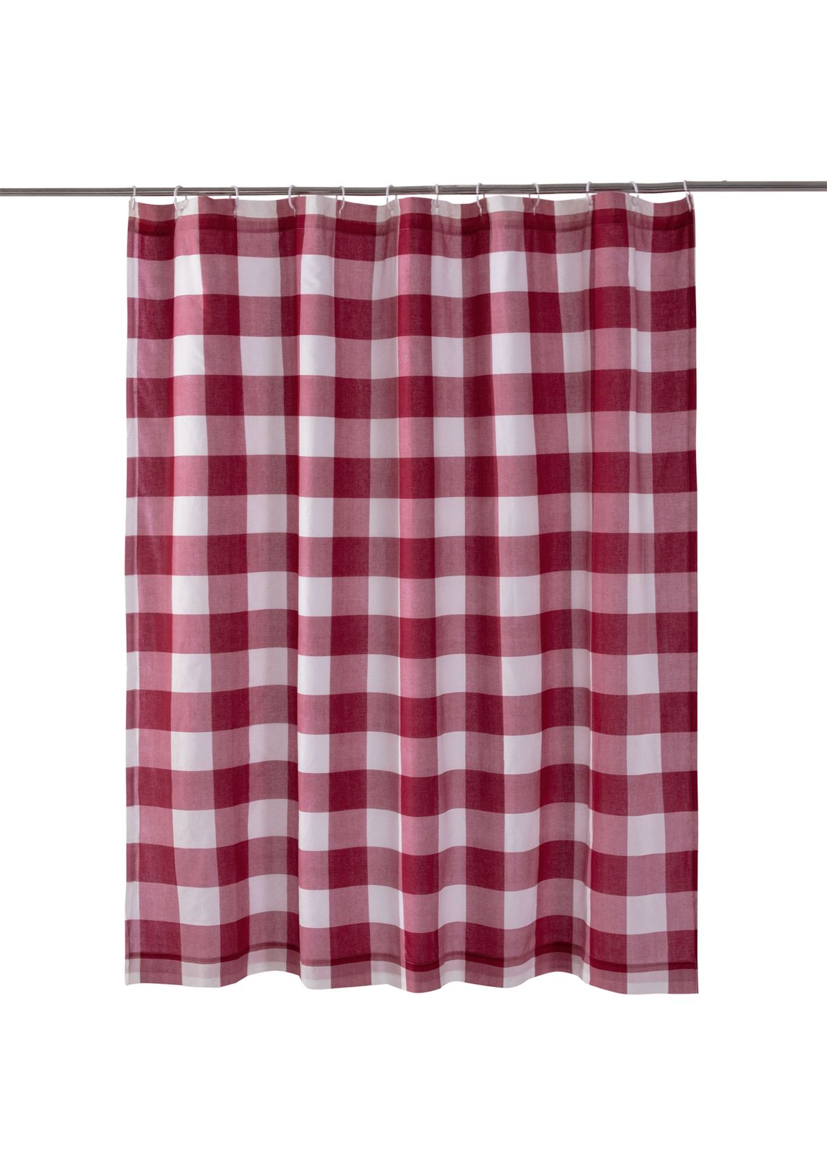 Camden Red Shower Curtain