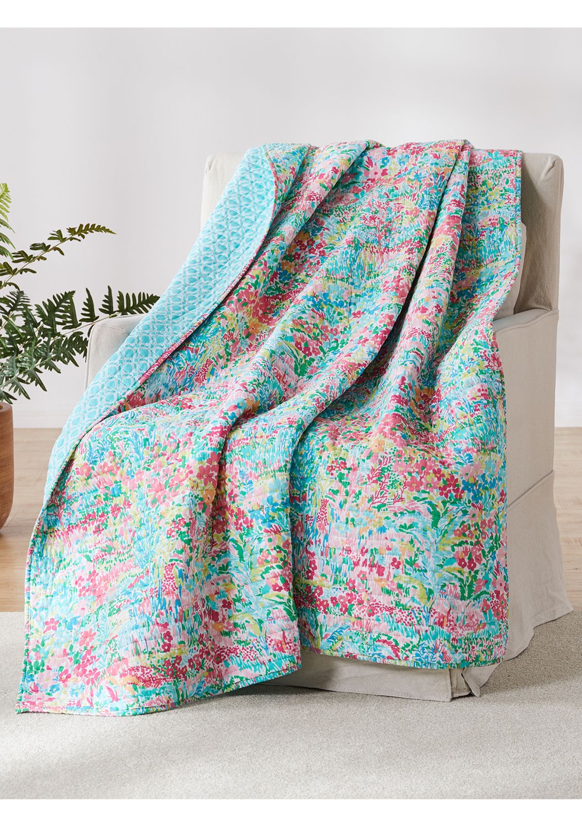 Karolynna Quilted Throw