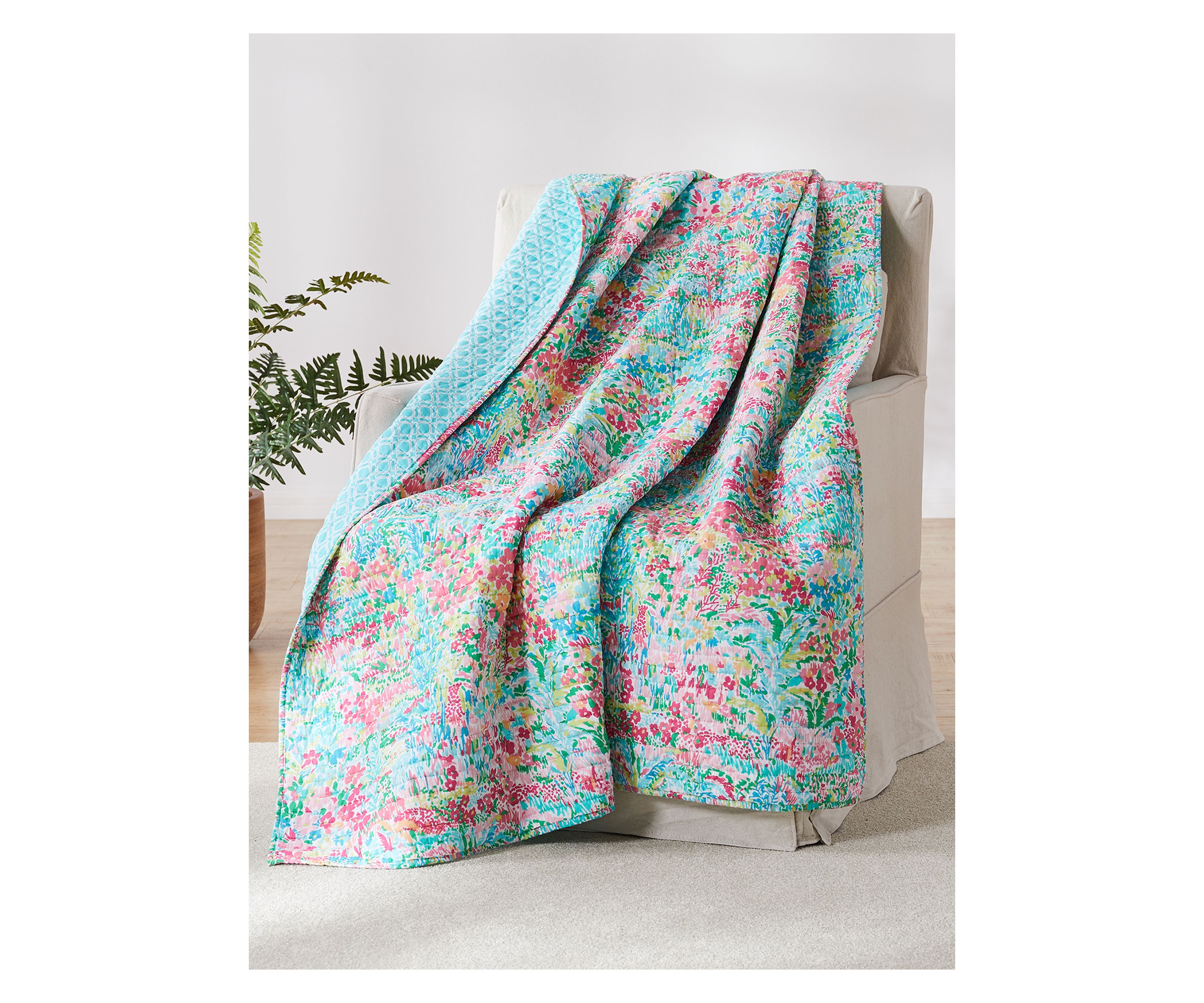 Karolynna Quilted Throw