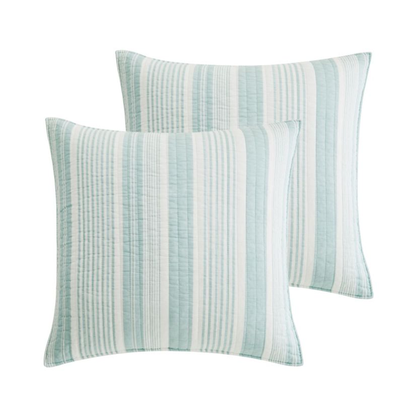 Aqua Breeze Euro Sham Set of 2