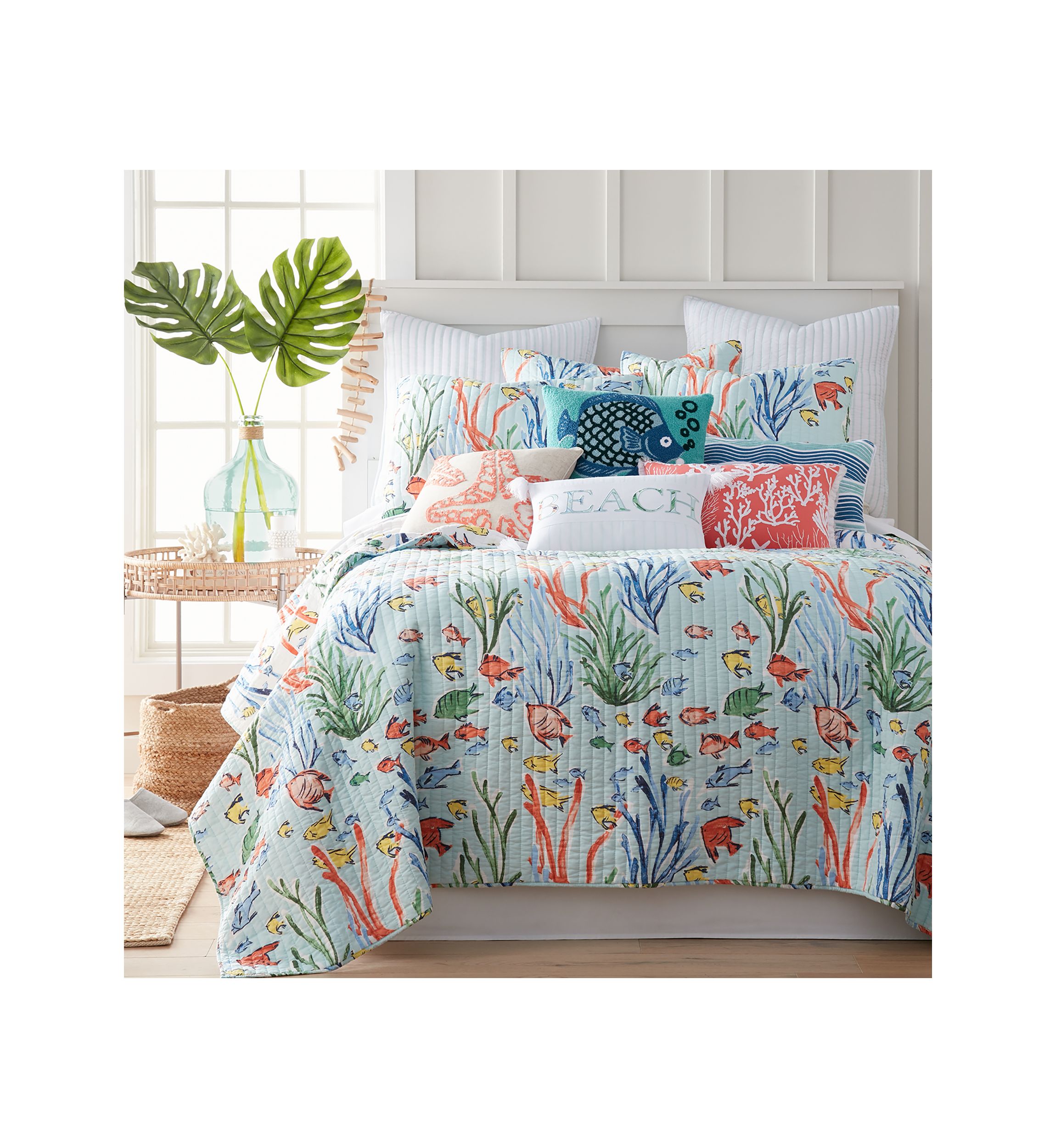 Sancti Petri Fish Pillow