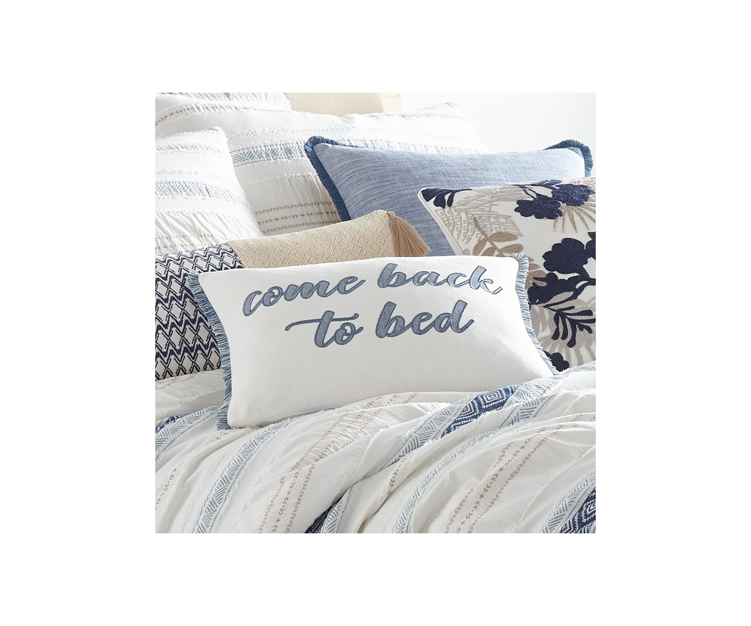 Come Back to Bed Pillow