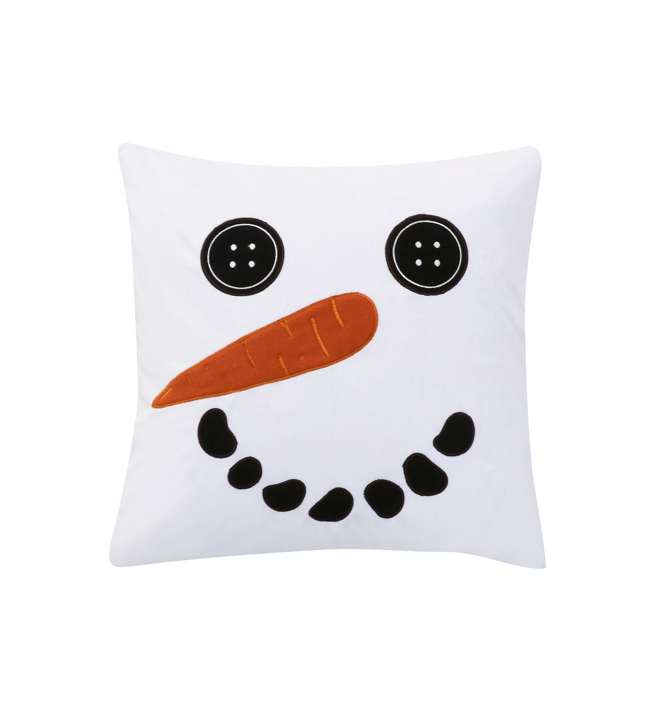 Northern Star Frosty Appliquéd Pillow