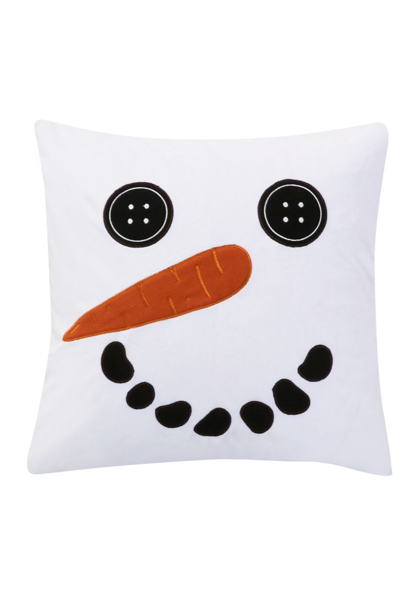Northern Star Frosty Appliquéd Pillow
