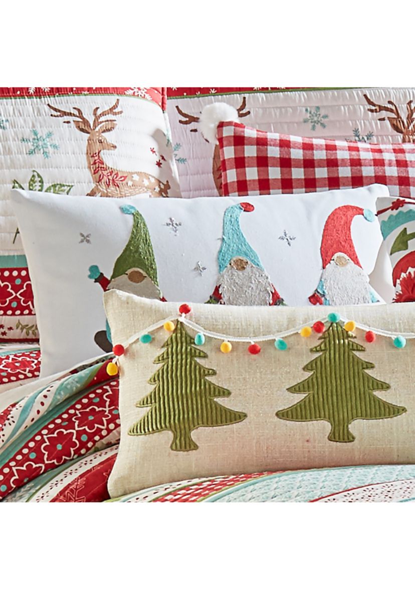 Let it Snow Gnome Pillow