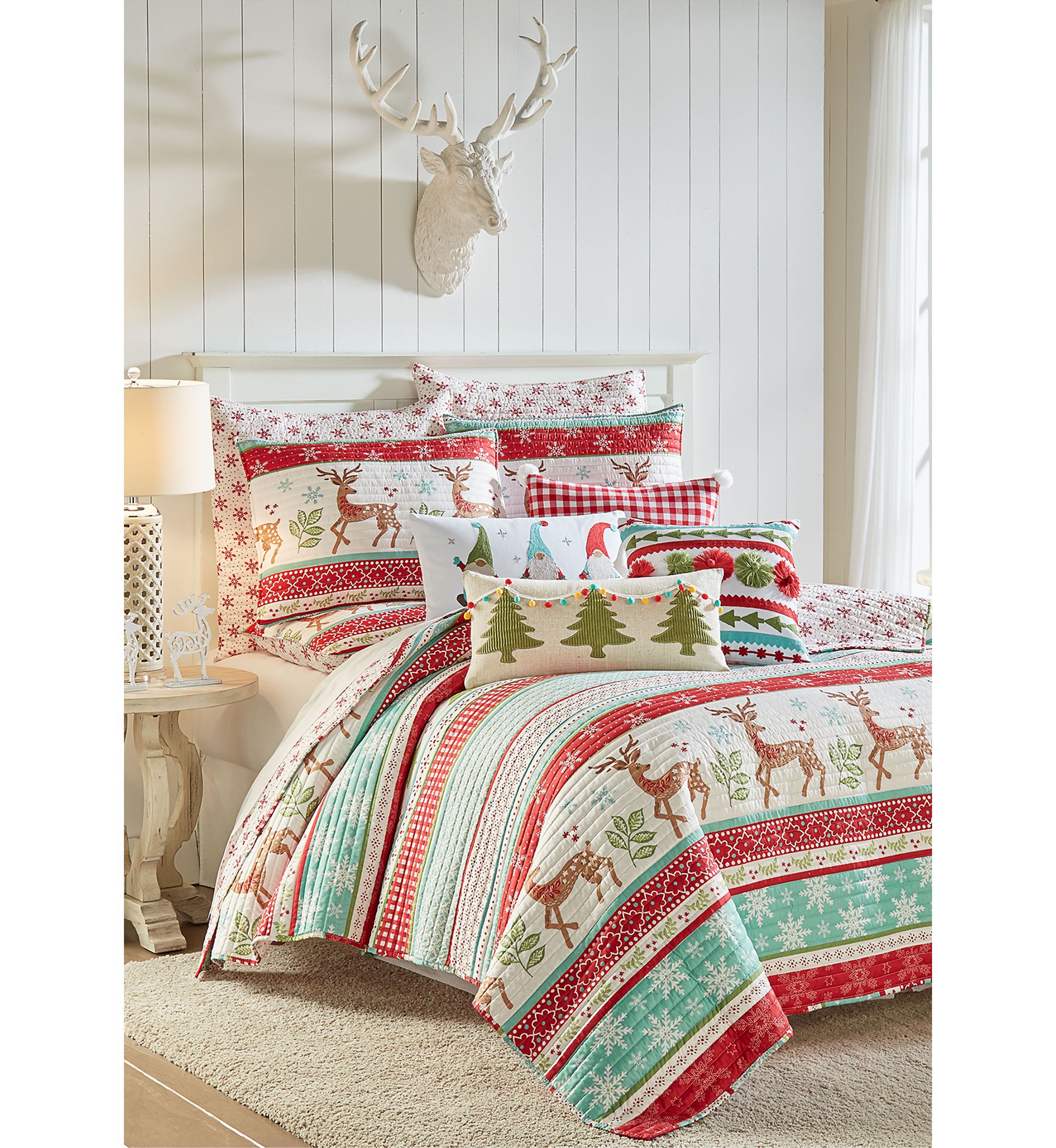 Let it Snow Gnome Pillow