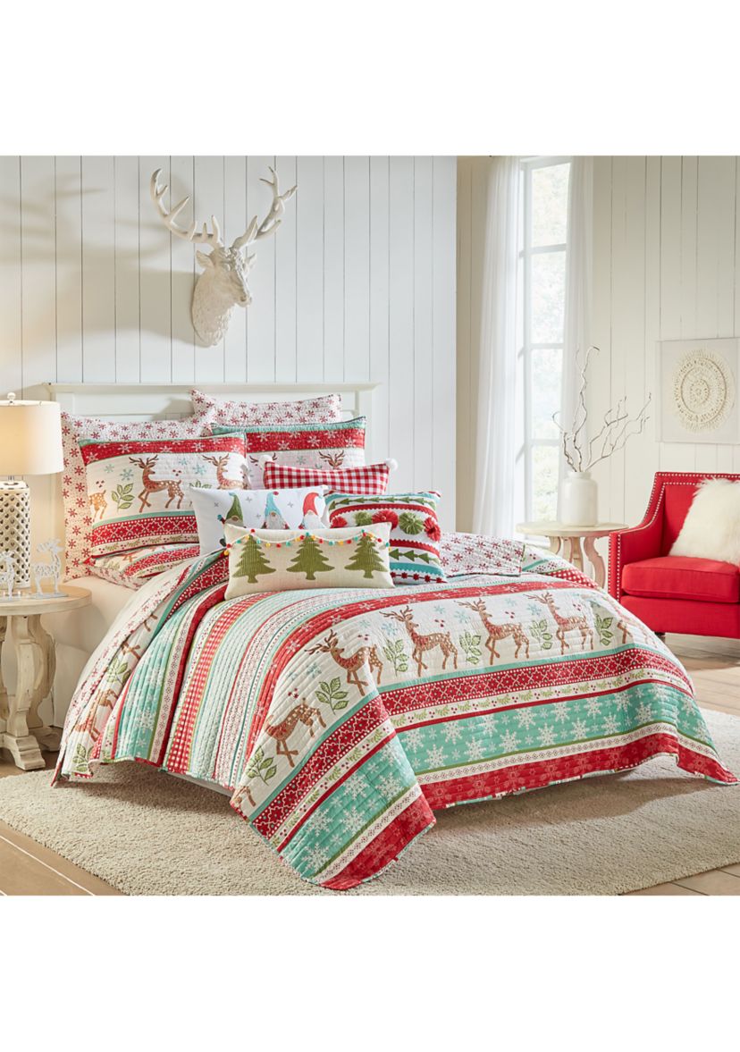 Let It Snow Euro Sham Set of 2