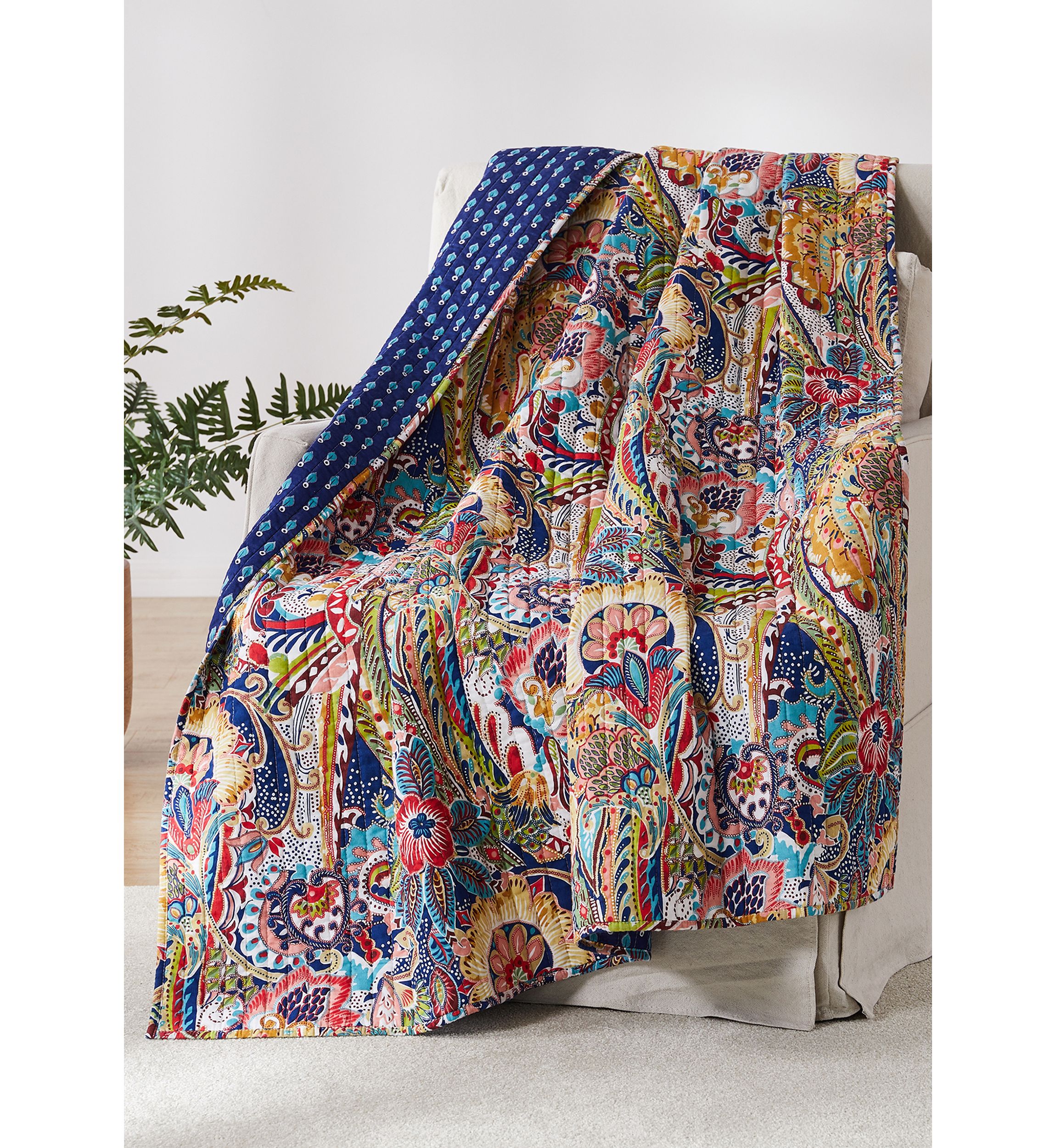 Nanette Quilted Throw